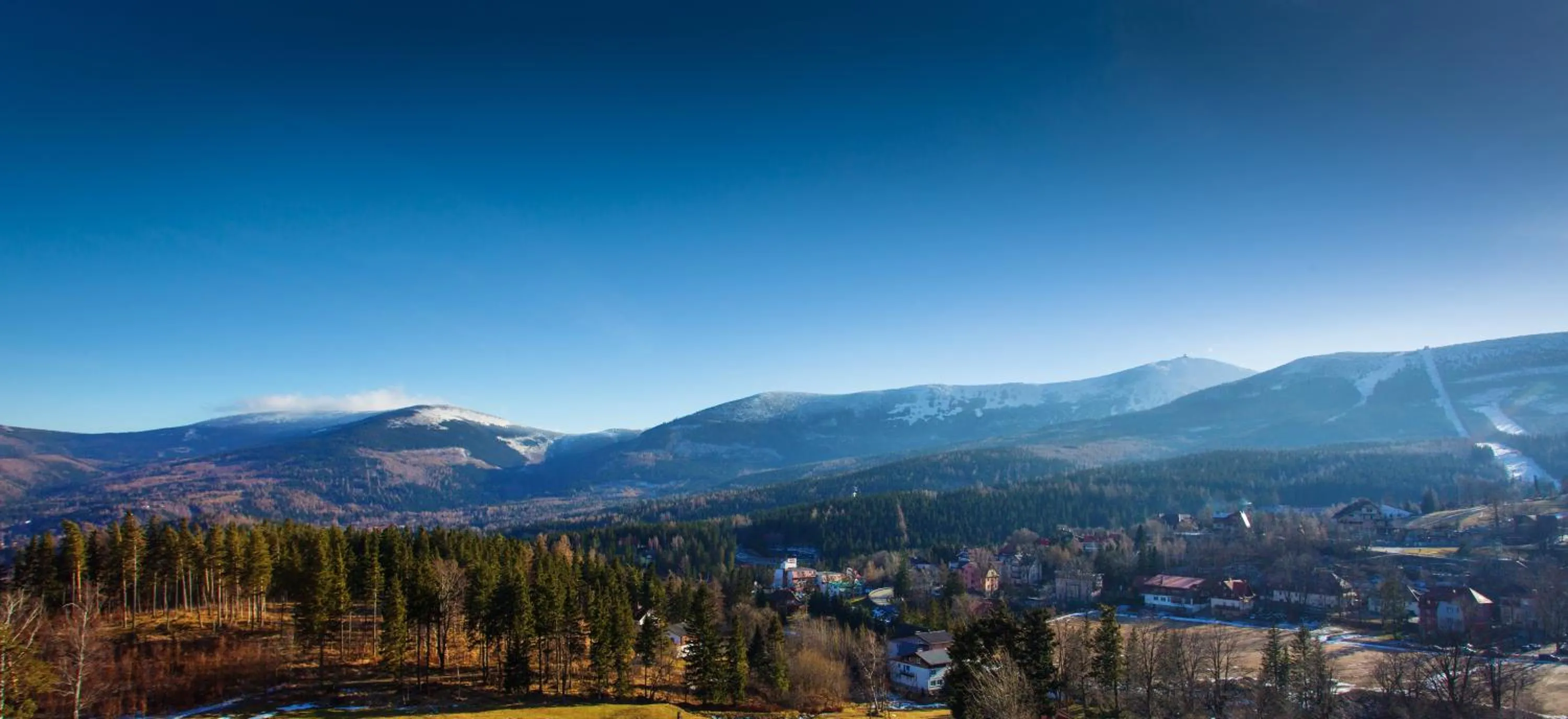 Mountain view in Hotel Gołębiewski Karpacz