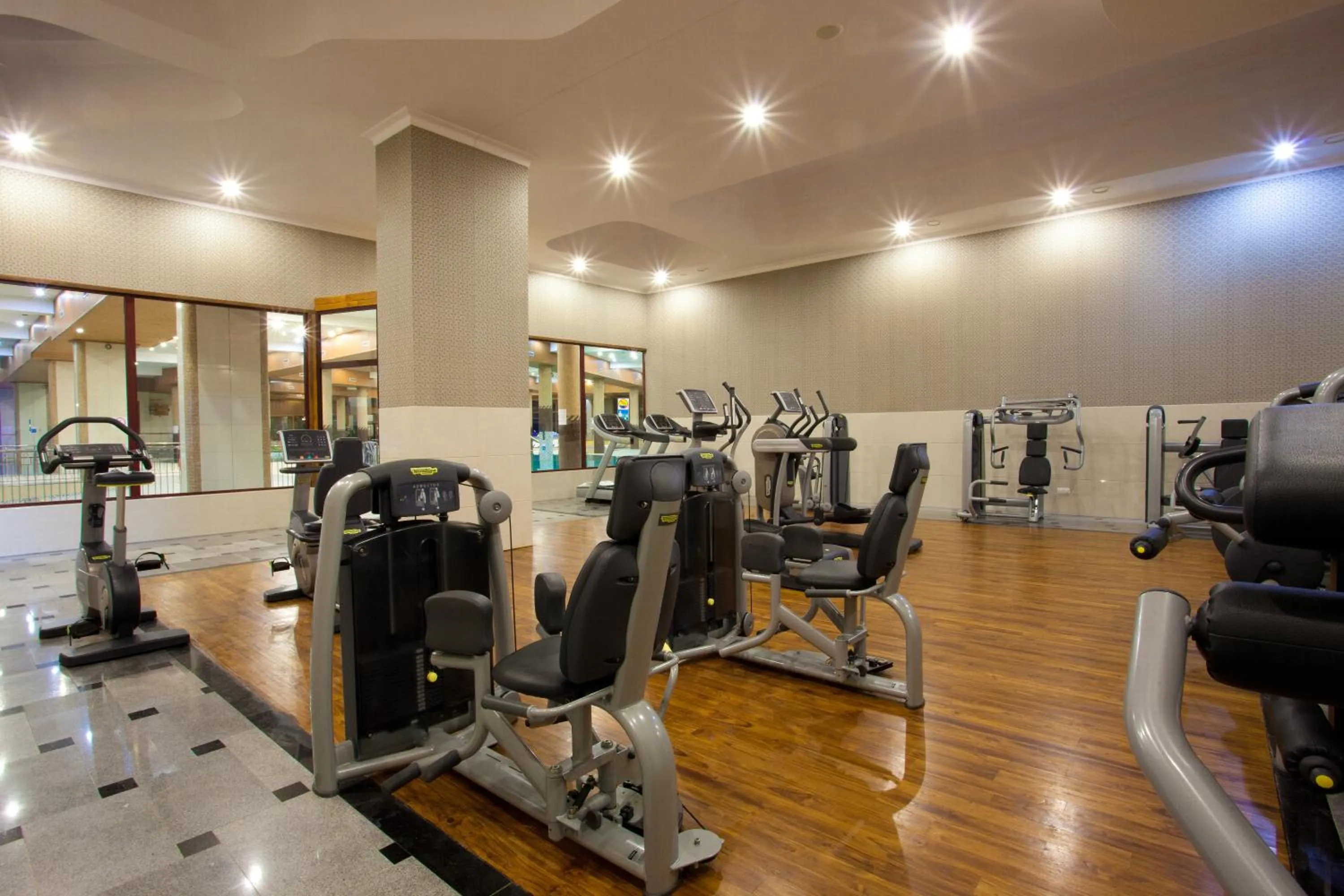 Fitness centre/facilities in Hotel Gołębiewski Karpacz