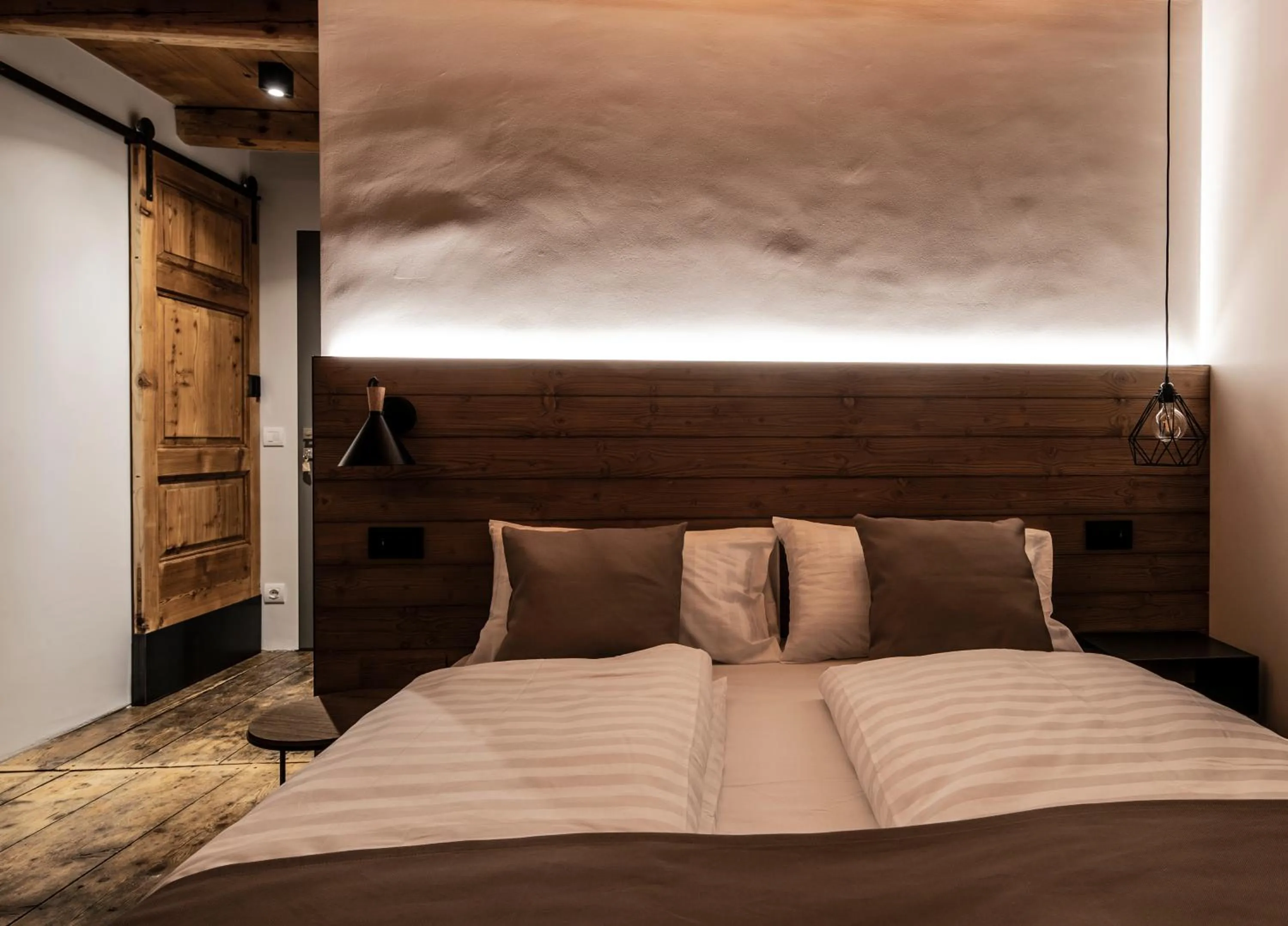 Bed in Casa Pasini-Foresteria