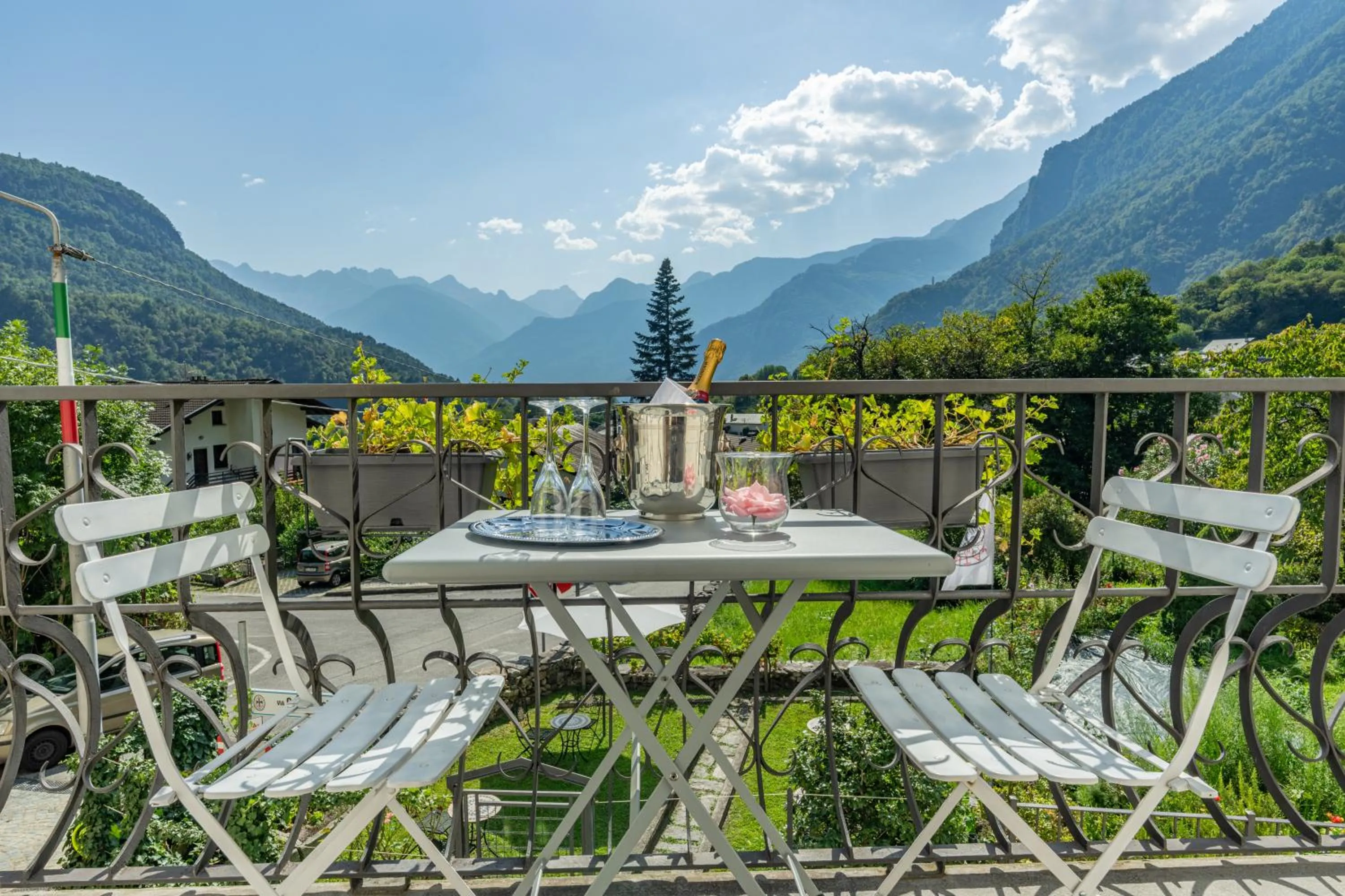 Natural landscape in Casa Pasini-Foresteria