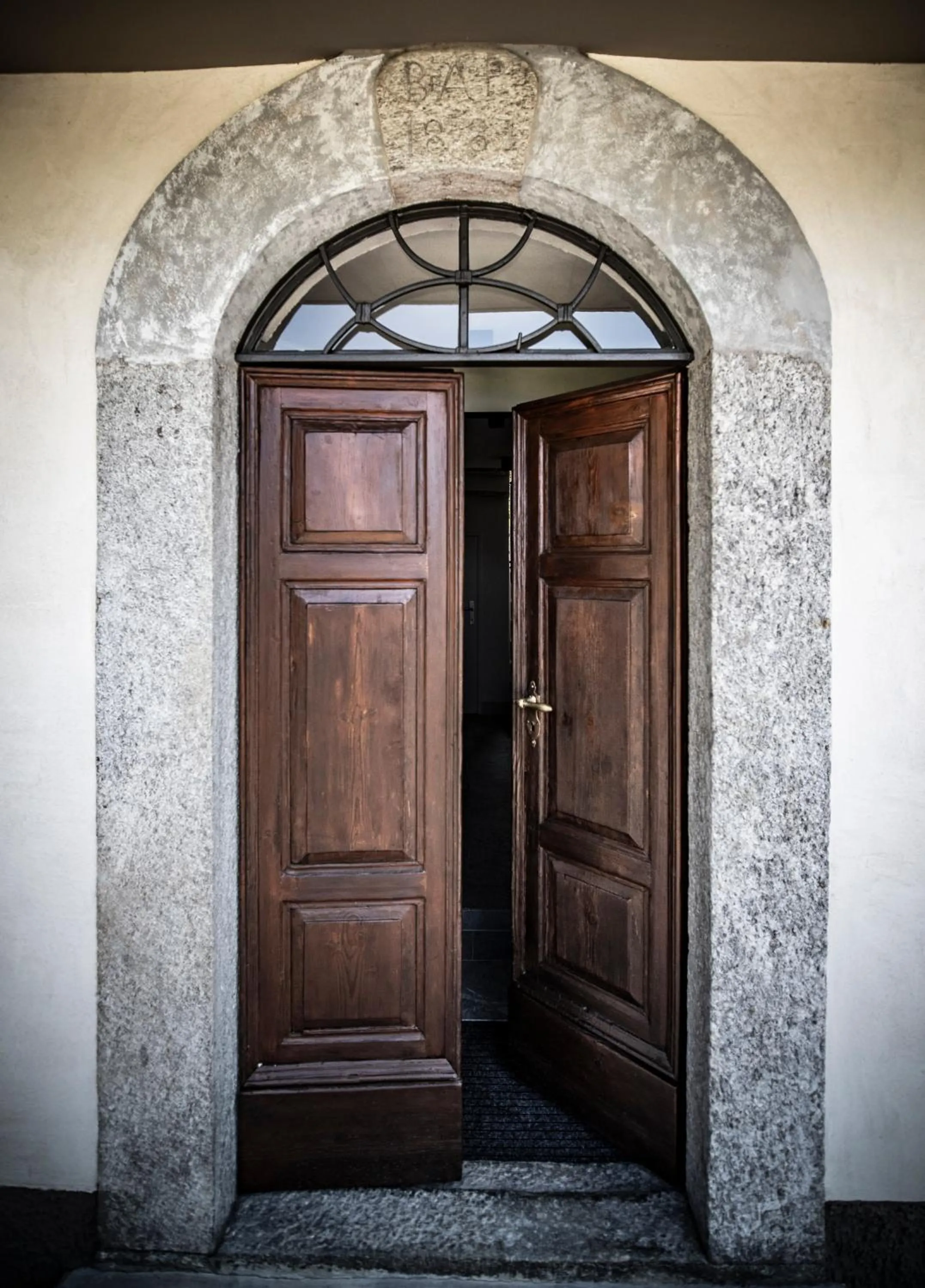 Facade/entrance in Casa Pasini-Foresteria