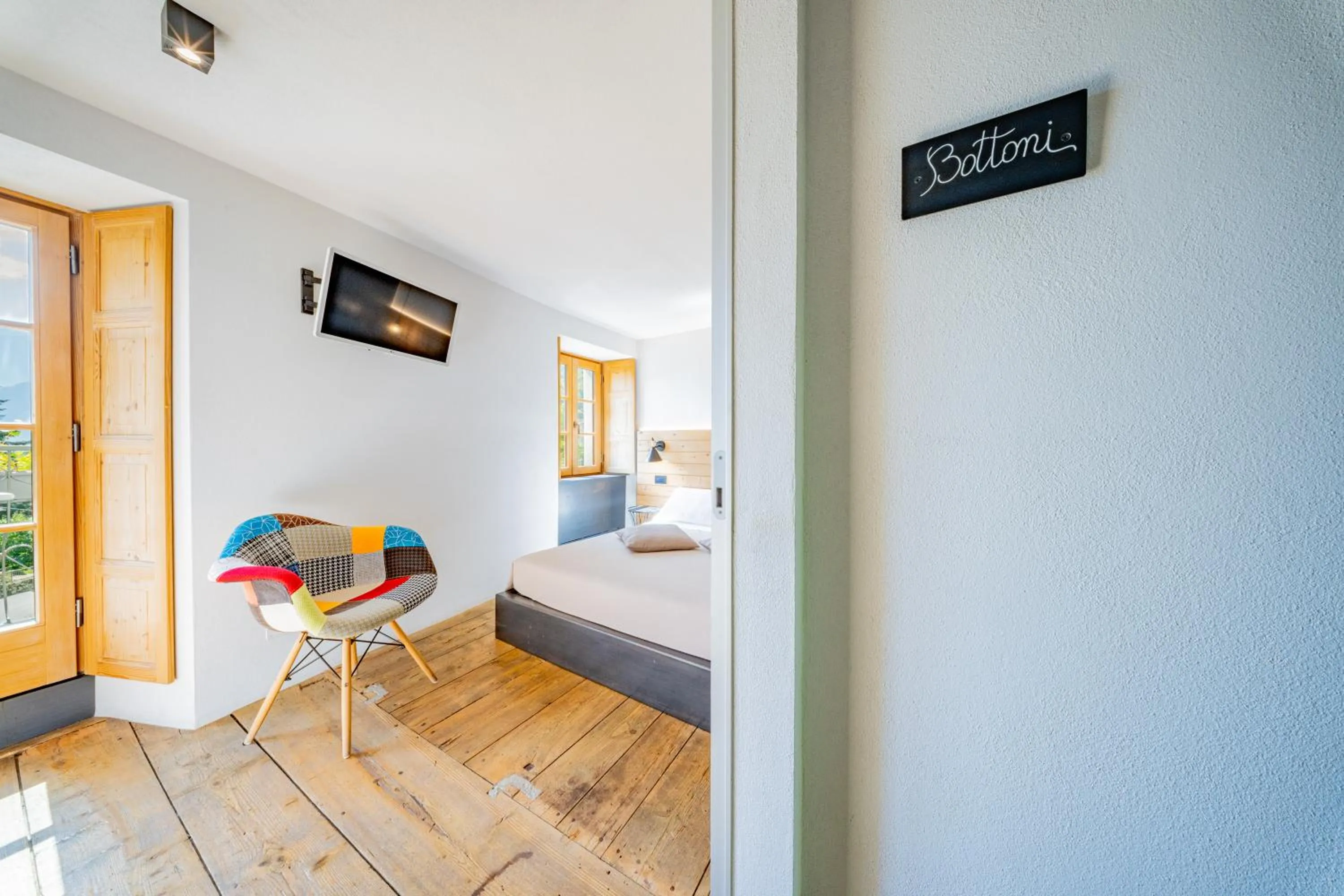 TV and multimedia, Bed in Casa Pasini-Foresteria