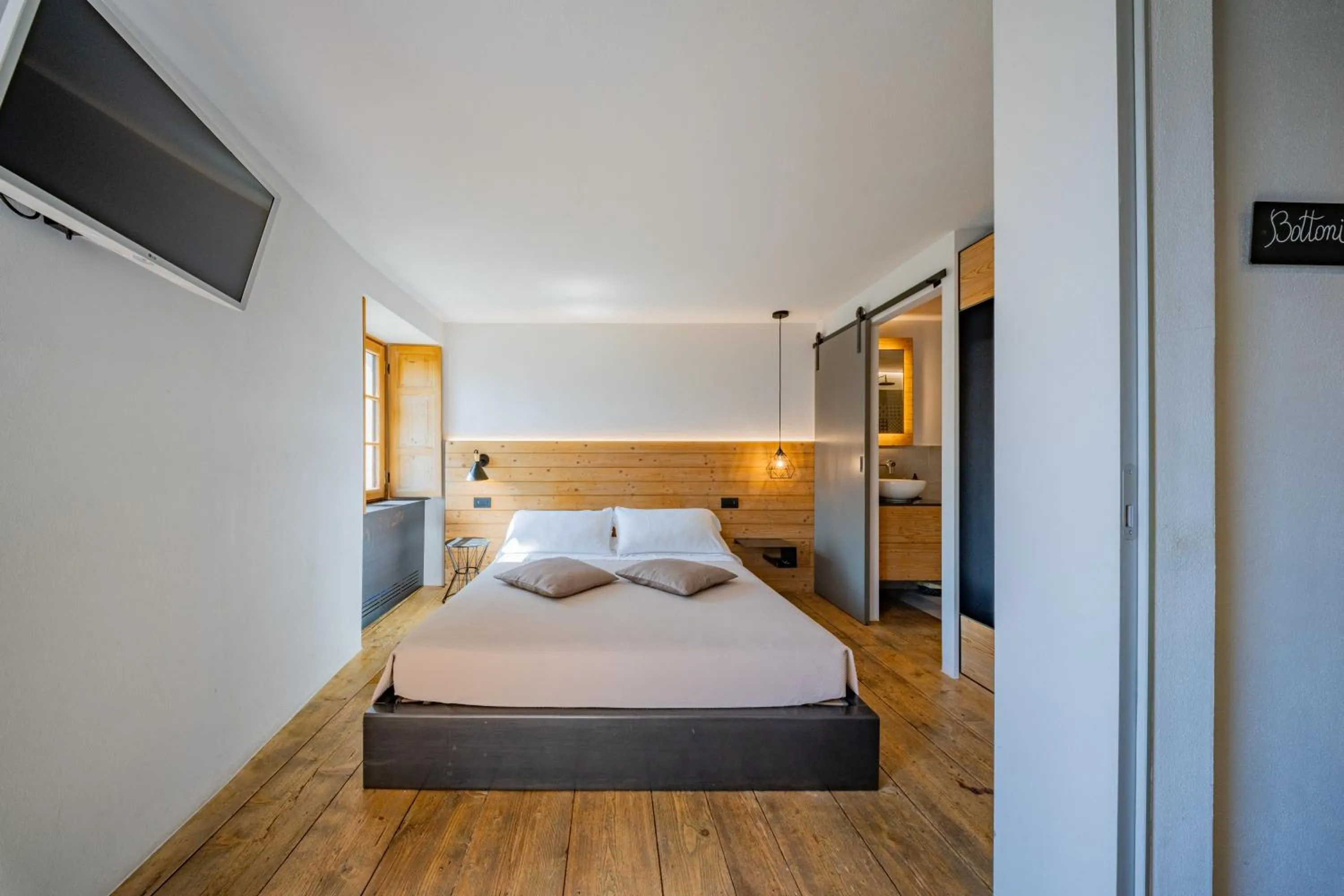 Bed in Casa Pasini-Foresteria