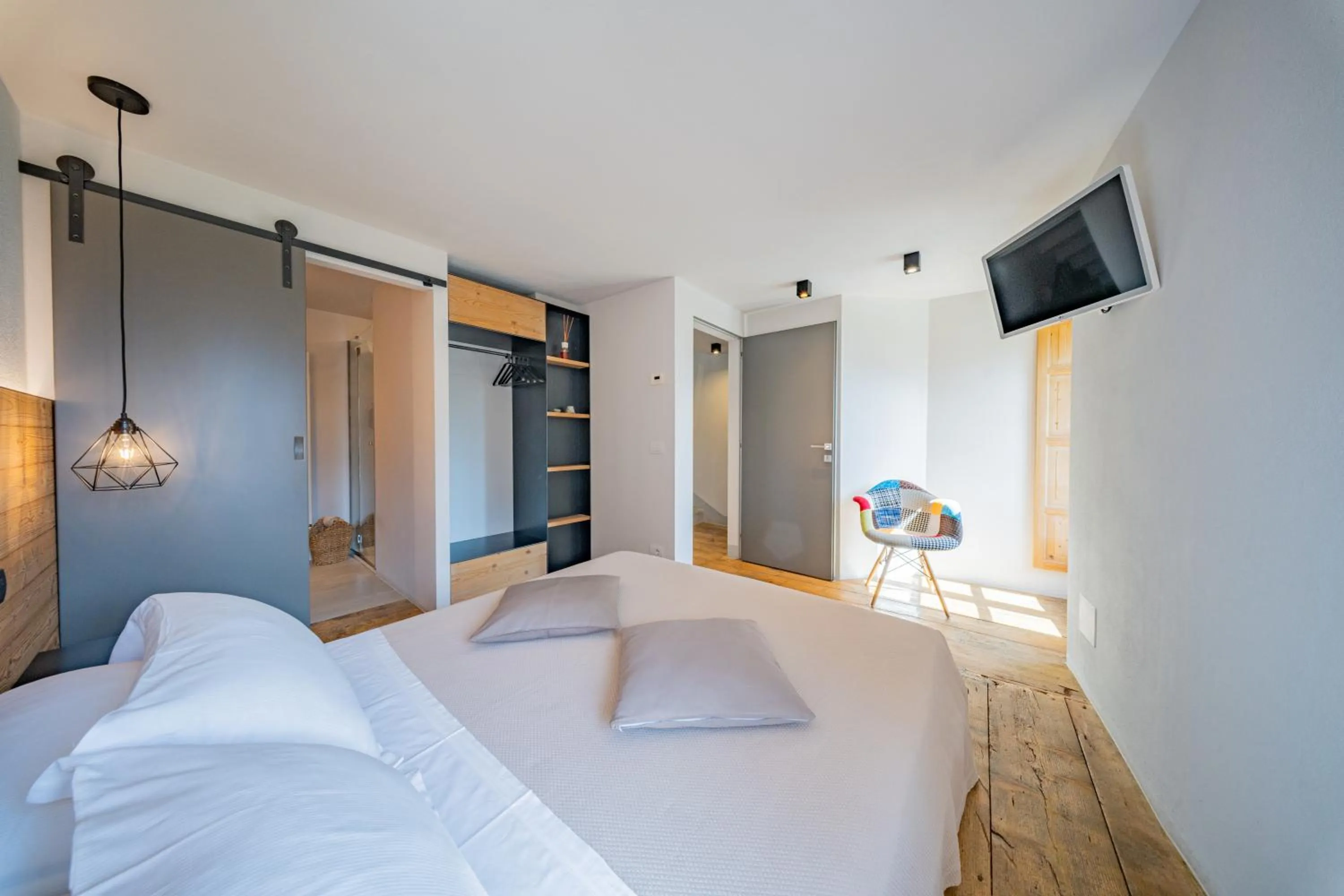 Bed in Casa Pasini-Foresteria