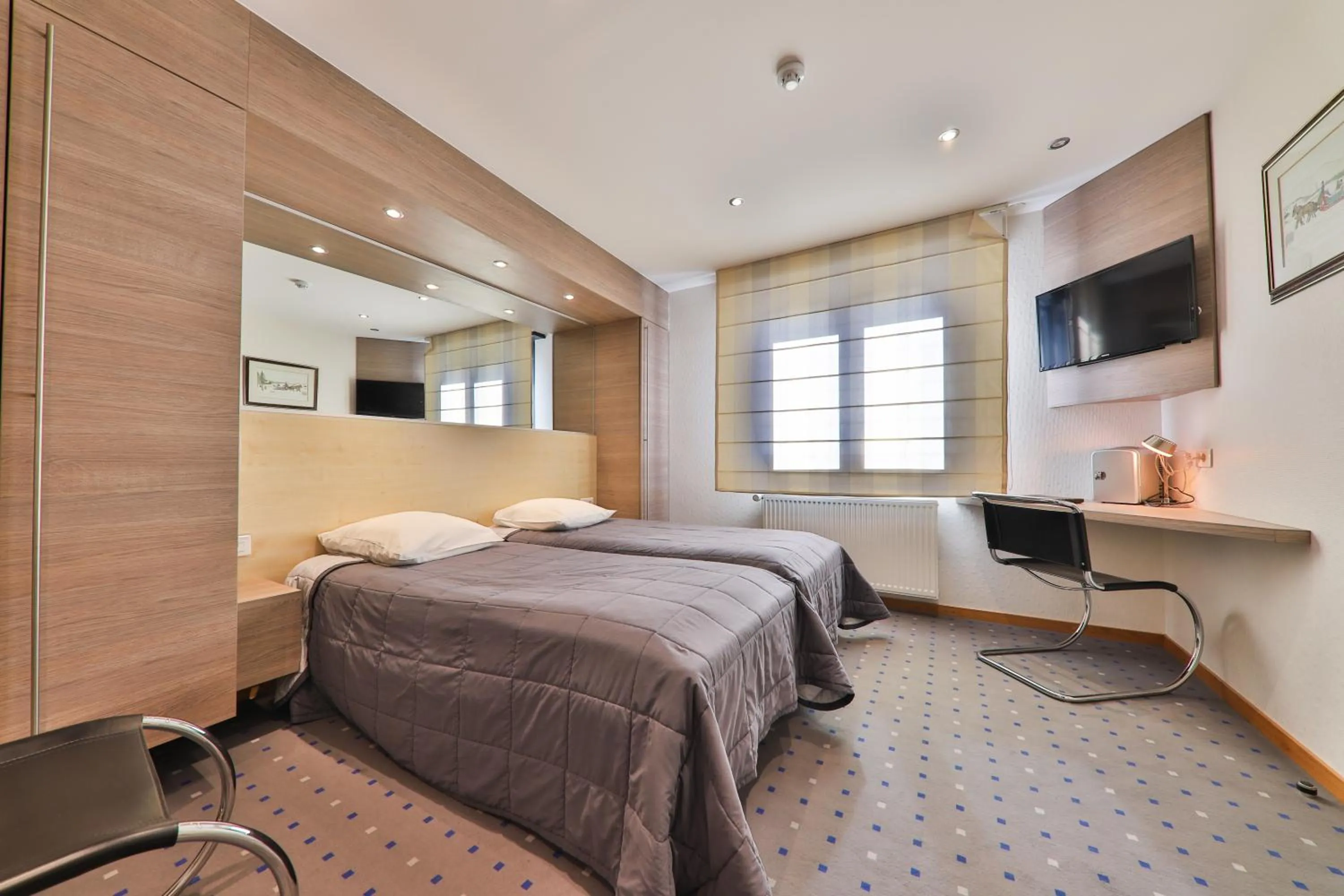 Bed in Hôtel Restaurant et Spa Au Tilleul