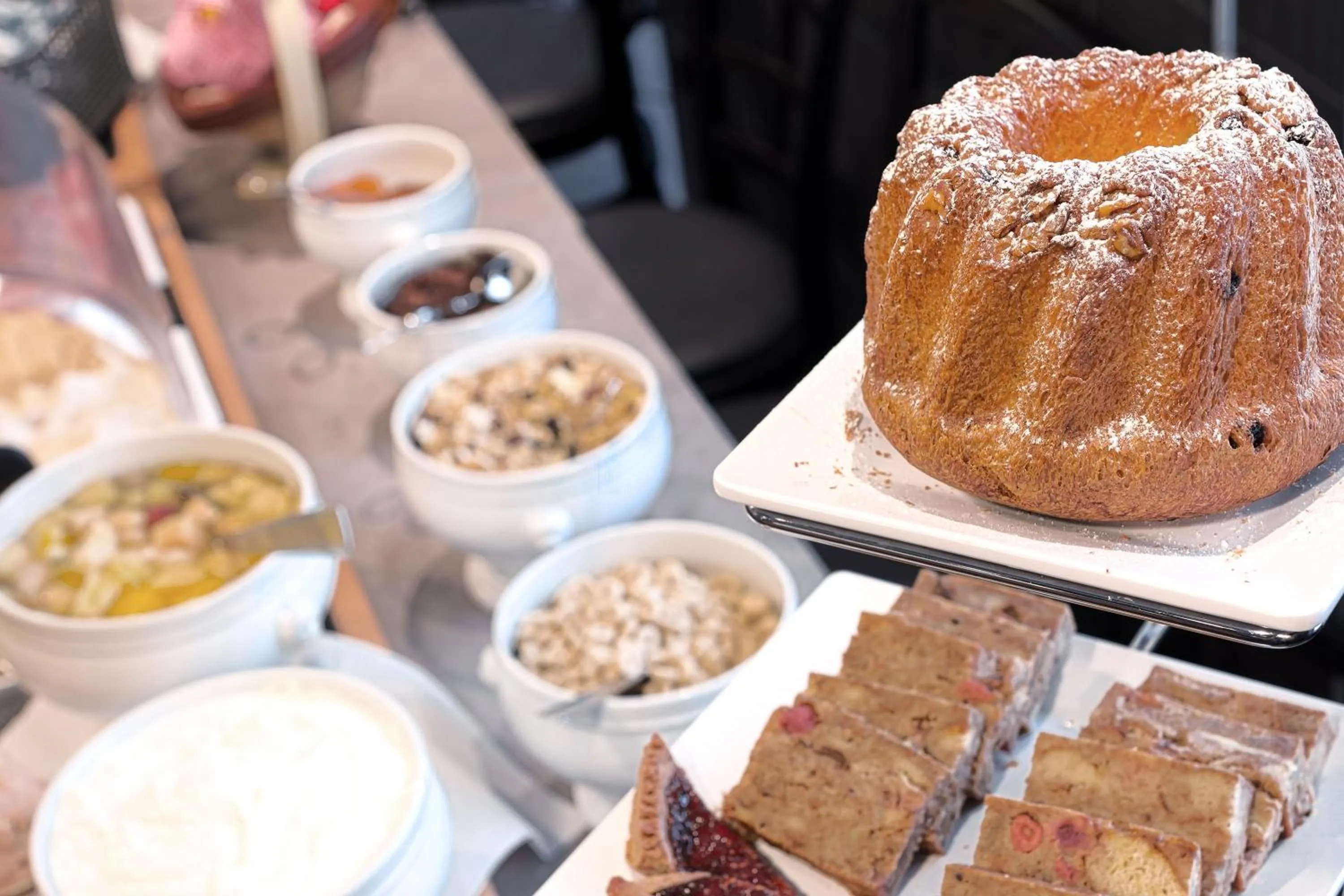 Breakfast in Hôtel Restaurant et Spa Au Tilleul