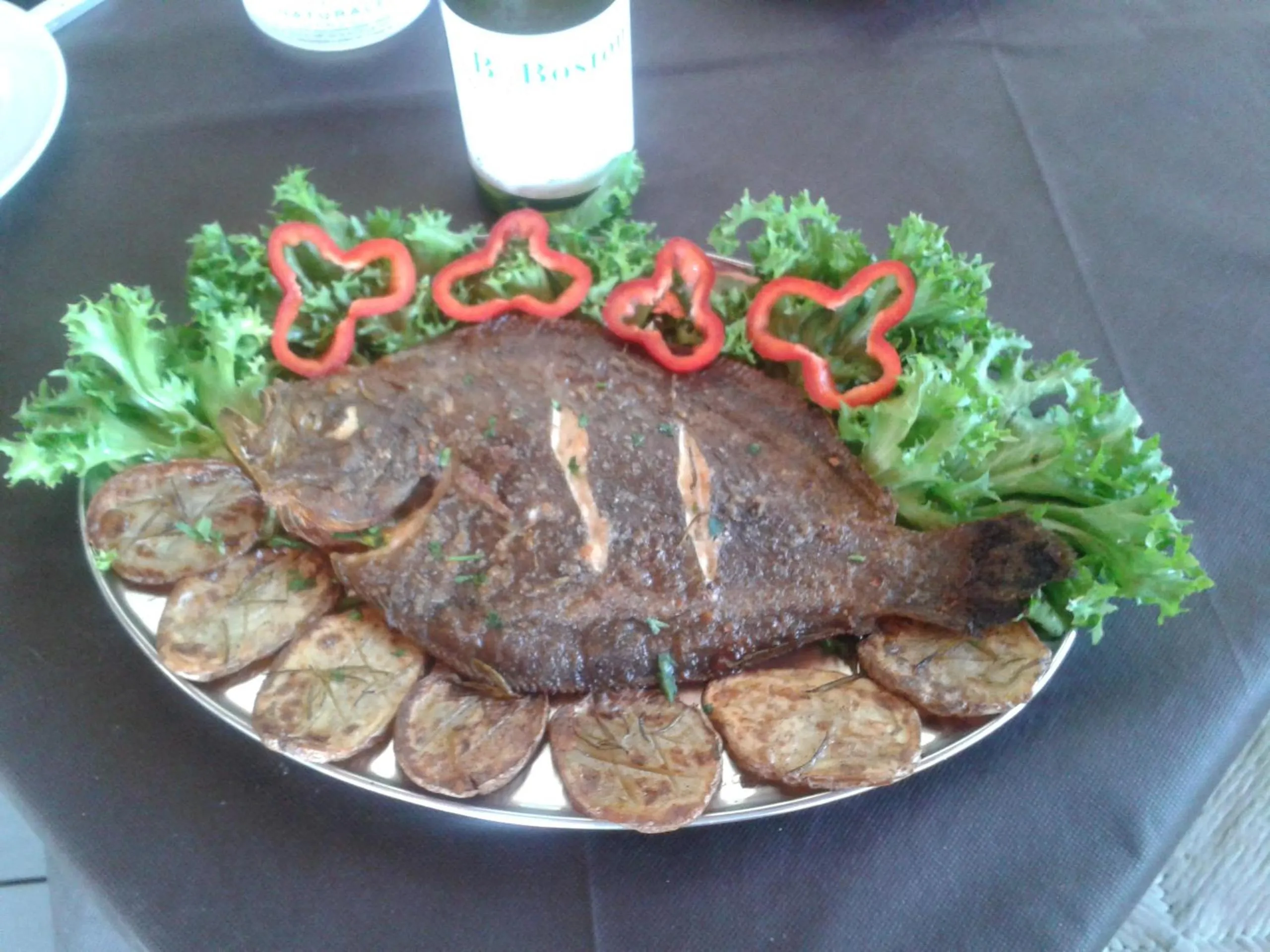 Food close-up in Motel Boston