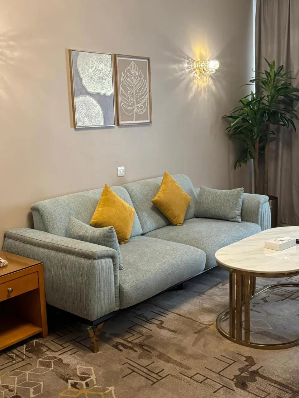 Seating area in Emaar Grand Hotel