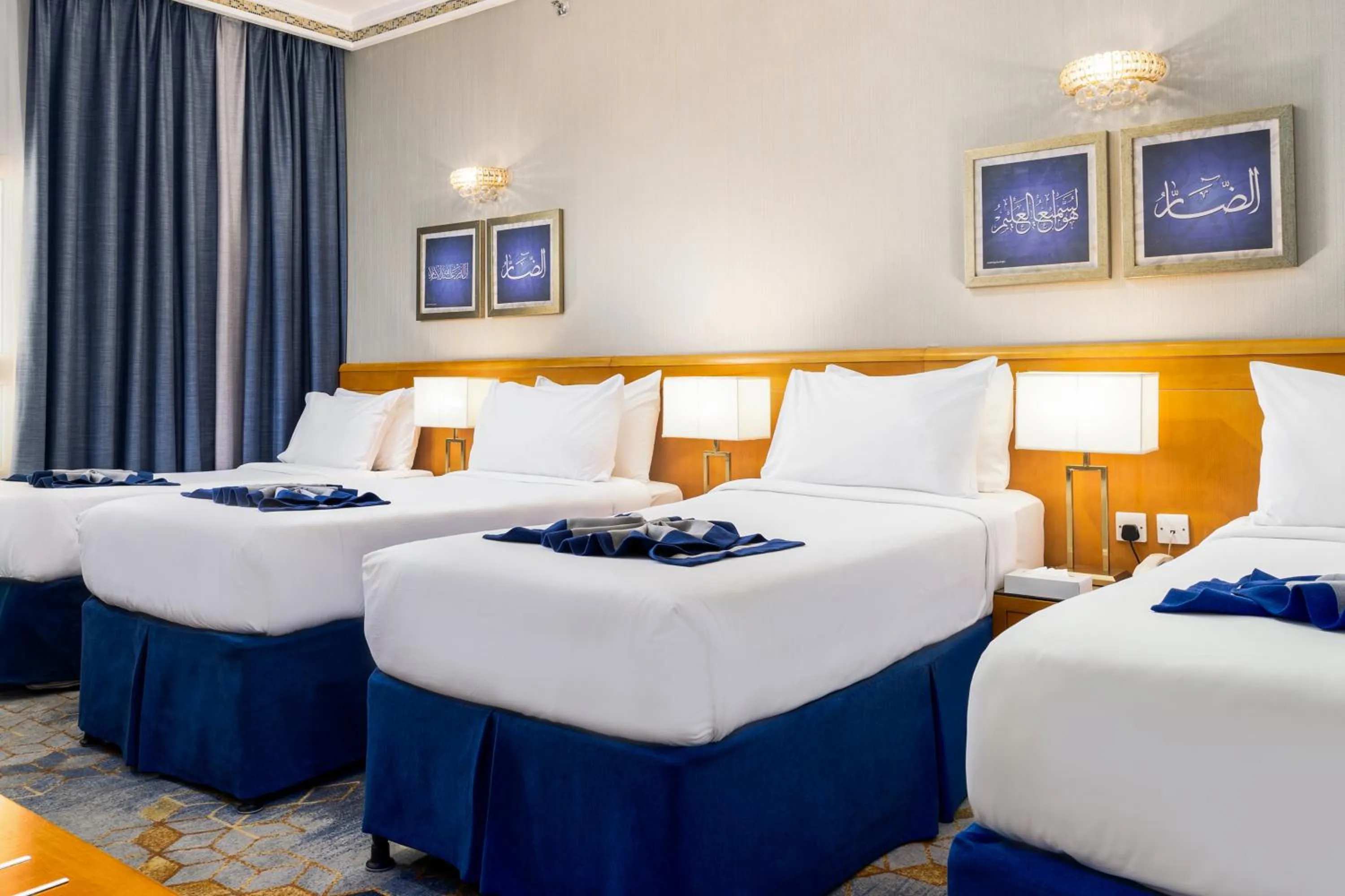 Bedroom, Bed in Emaar Grand Hotel