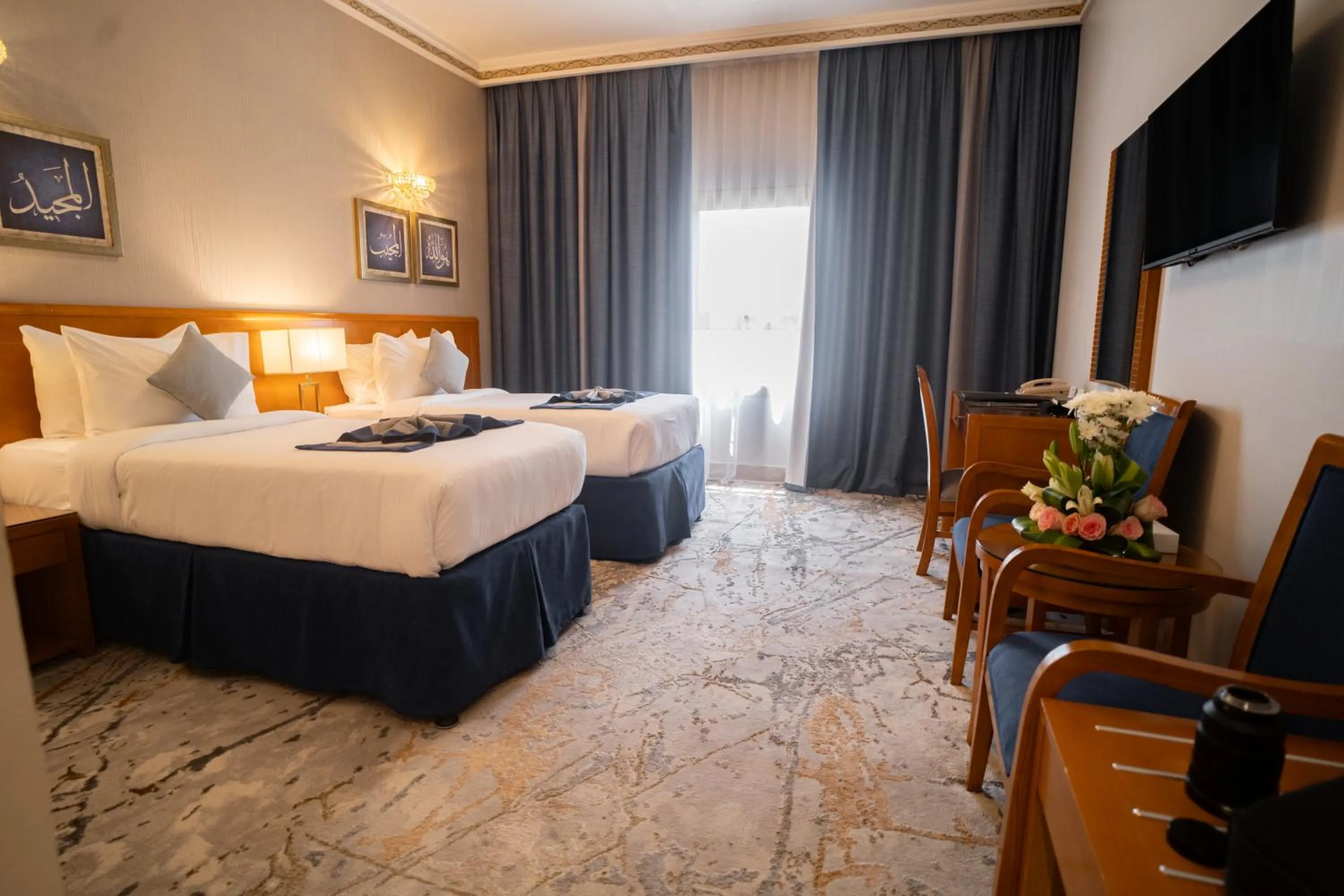 TV and multimedia, Bed in Emaar Grand Hotel