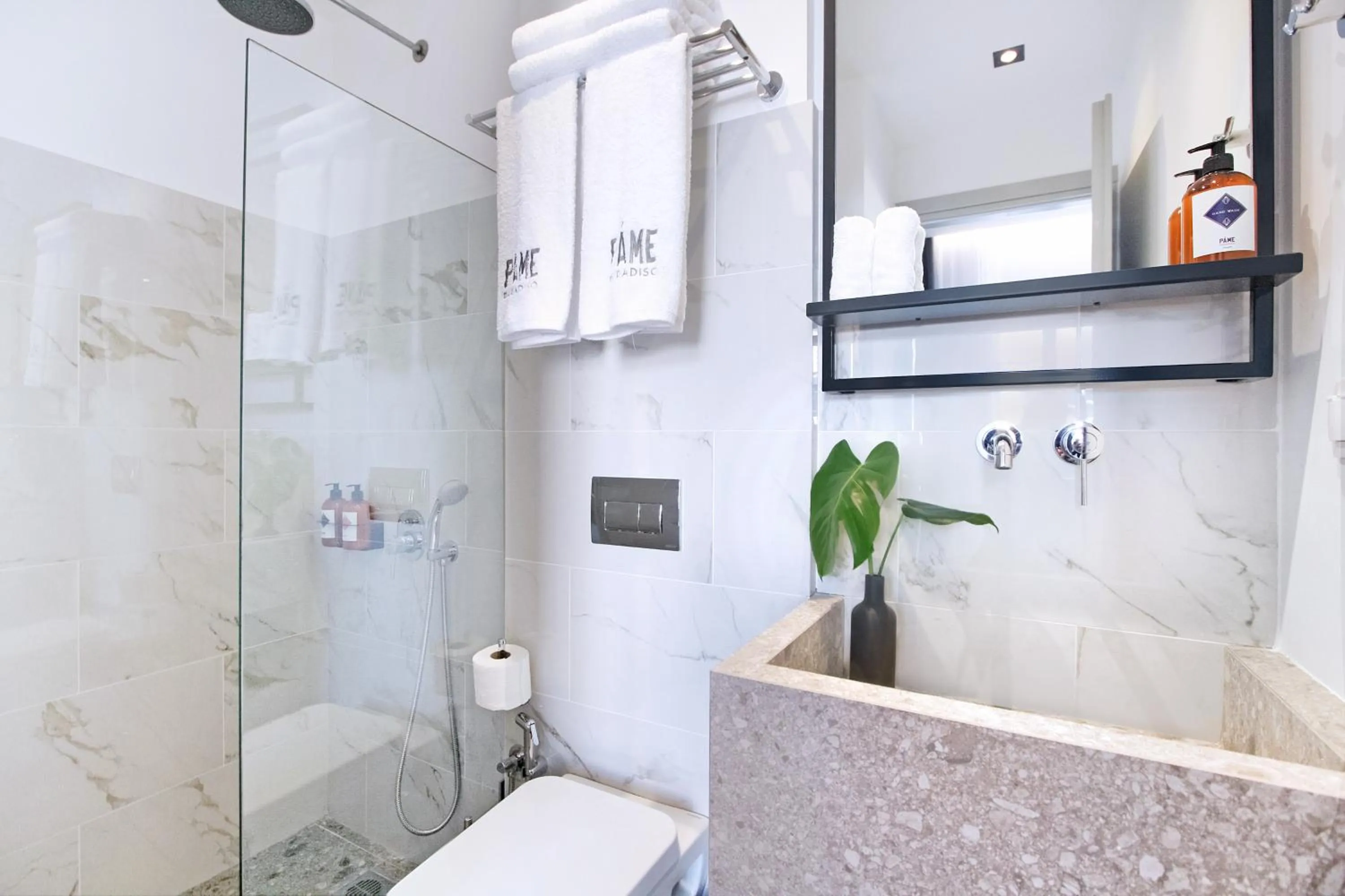 Toilet in PAME Paradiso