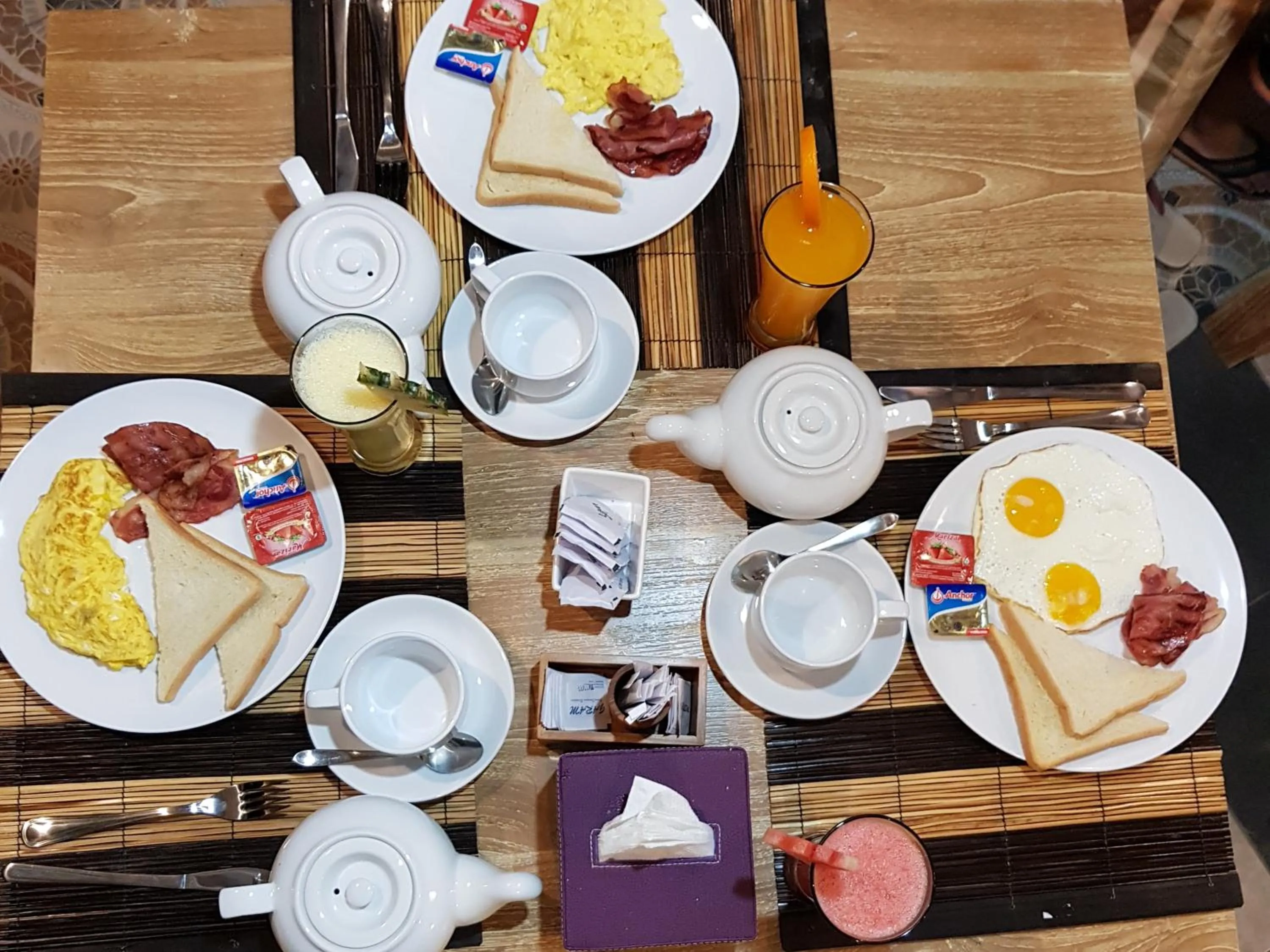 Breakfast in The Lucky Cottage