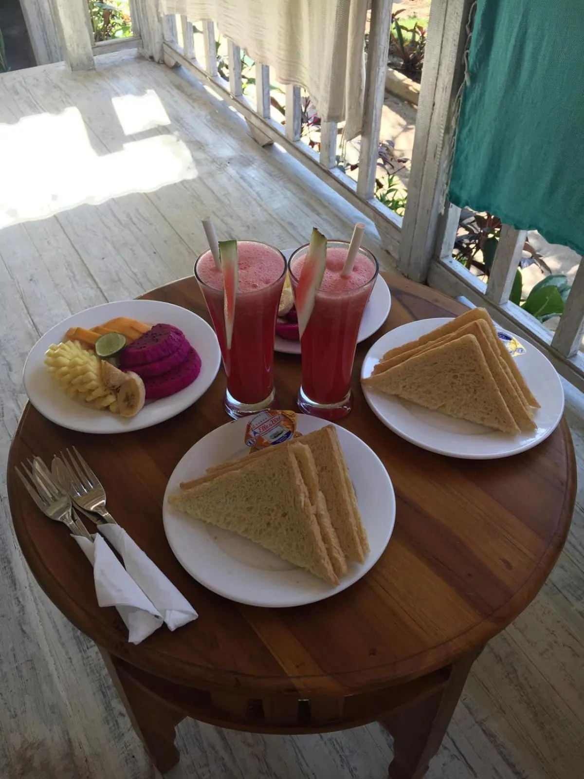 Breakfast in The Lucky Cottage