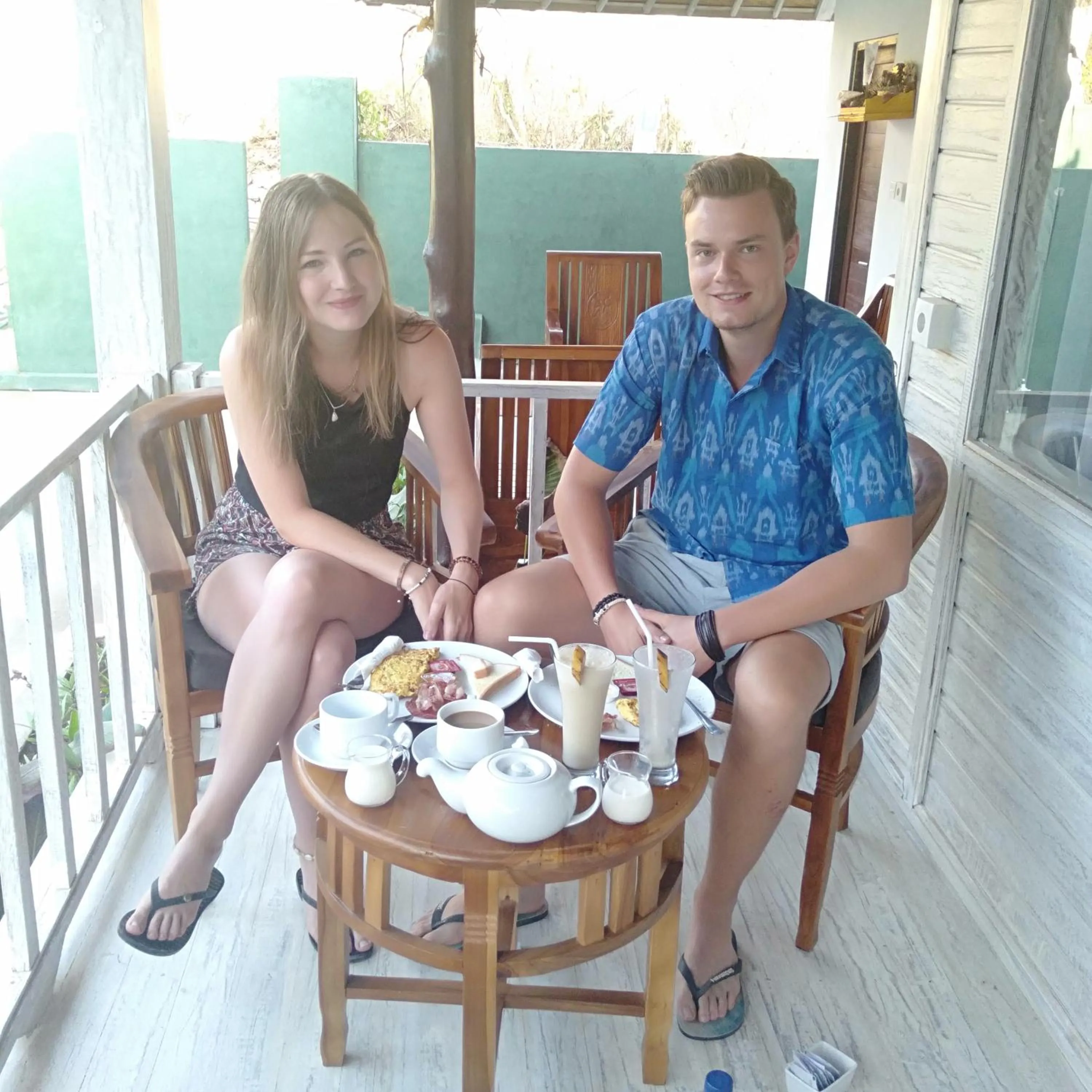 Guests in The Lucky Cottage