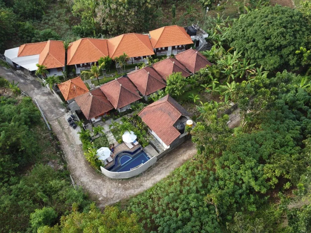 Property building in The Lucky Cottage