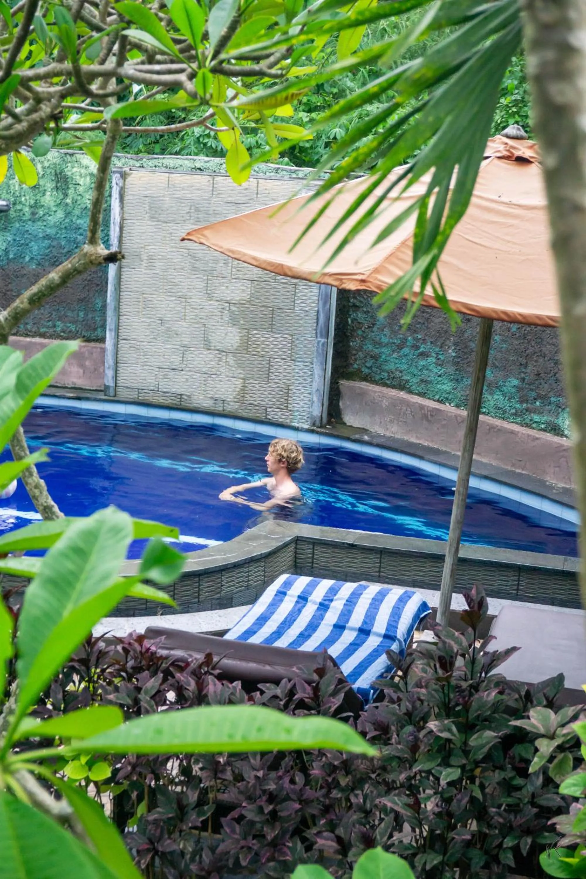 Swimming pool in The Lucky Cottage