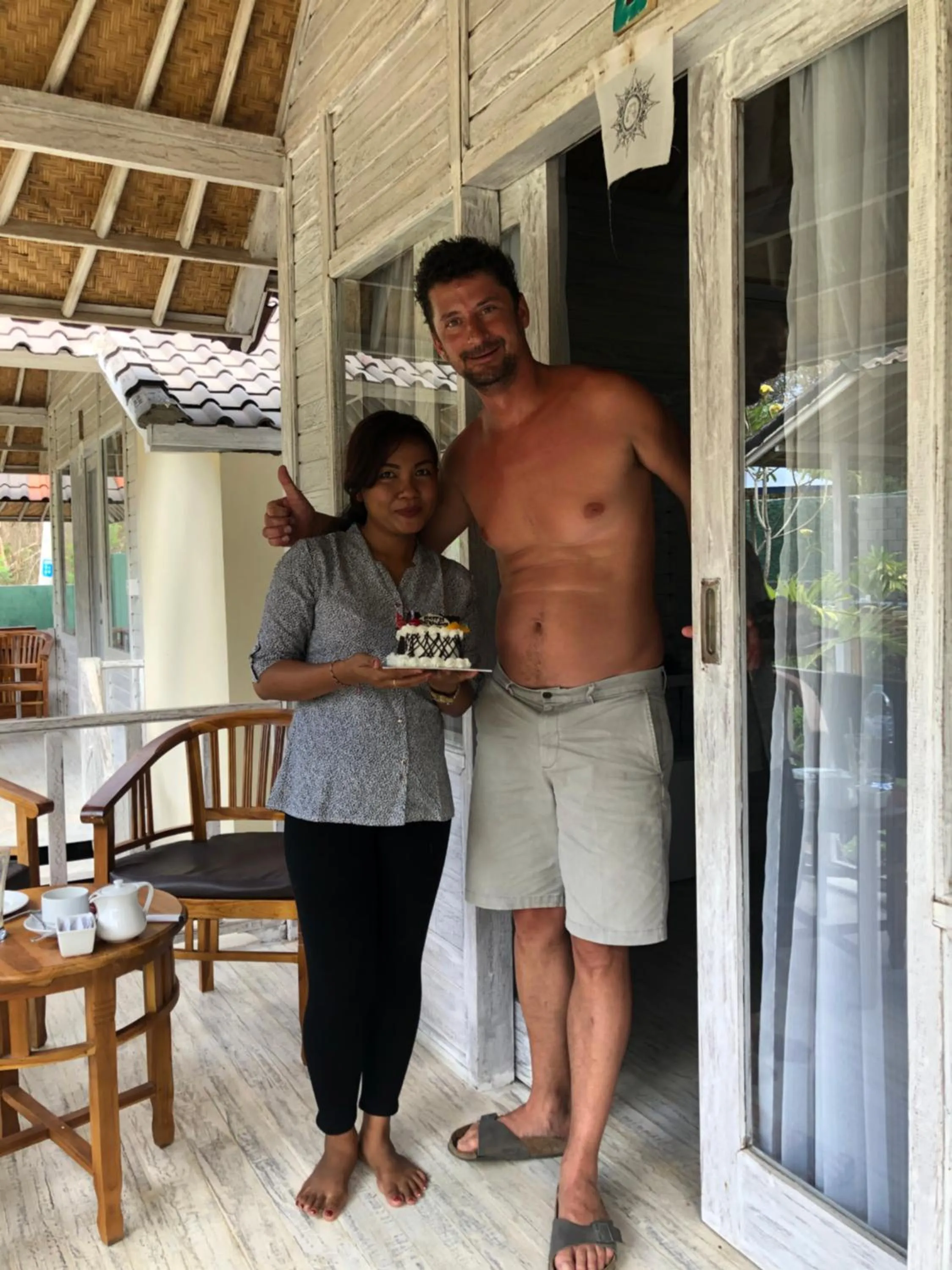 Guests in The Lucky Cottage