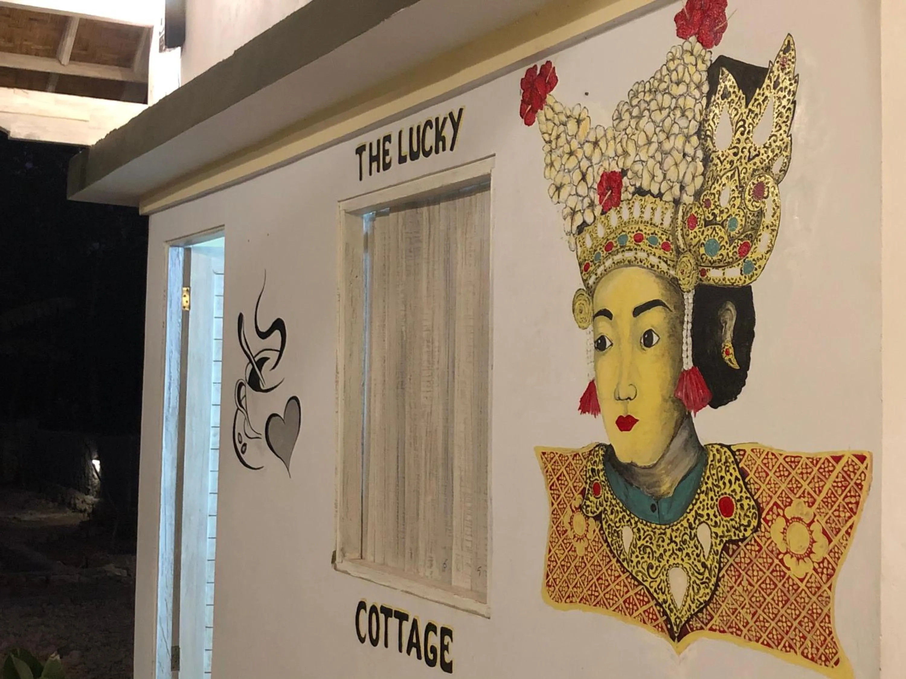 Decorative detail in The Lucky Cottage