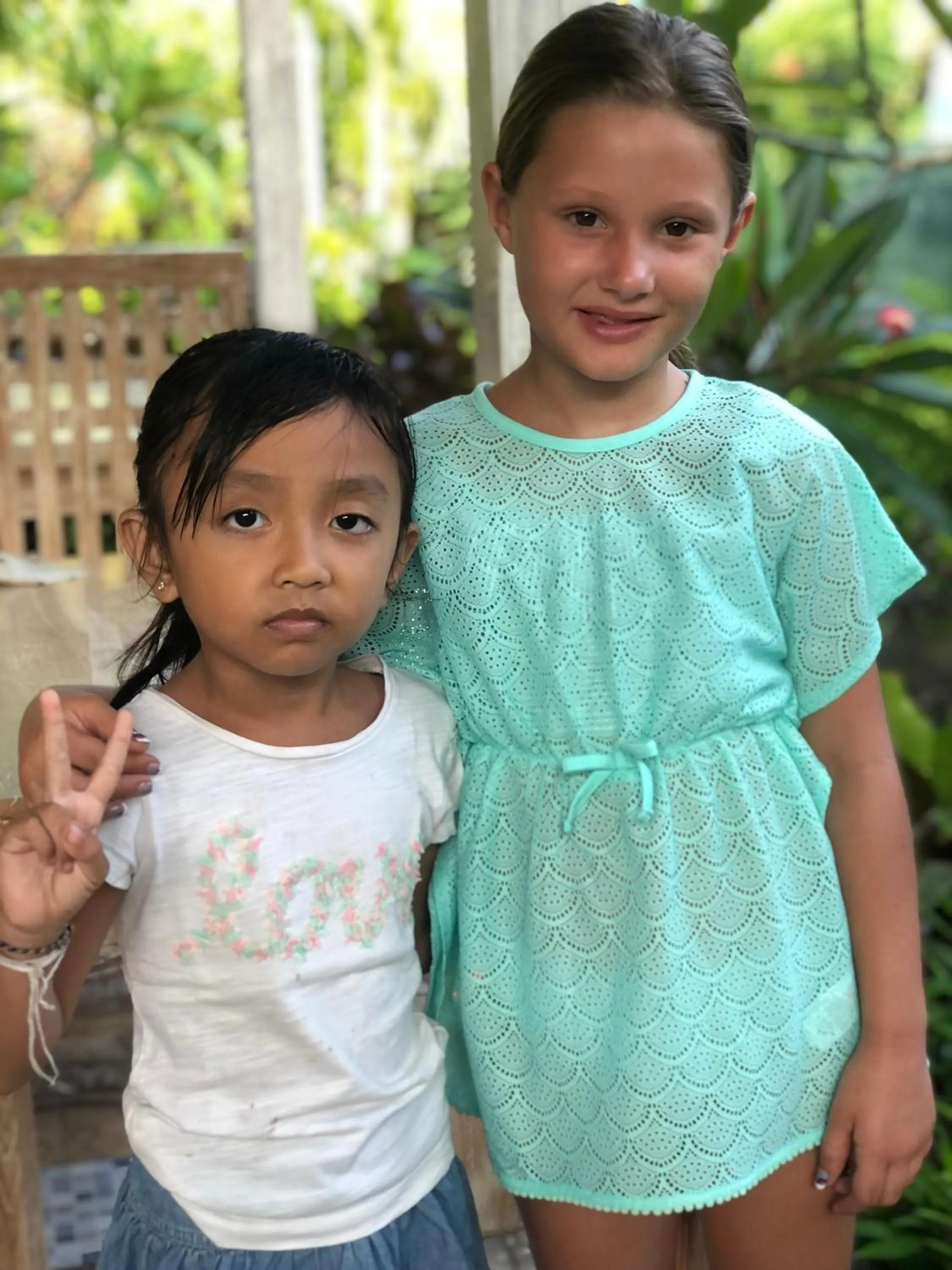 children in The Lucky Cottage