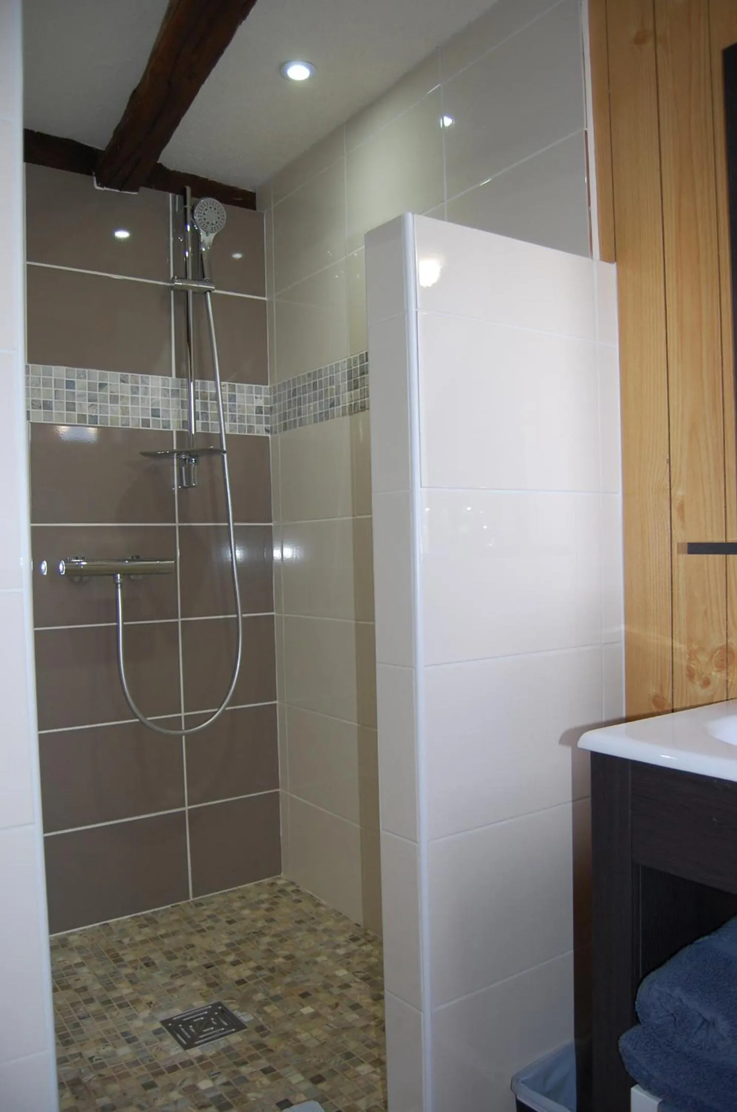 Shower in La Ferme de Laupilière