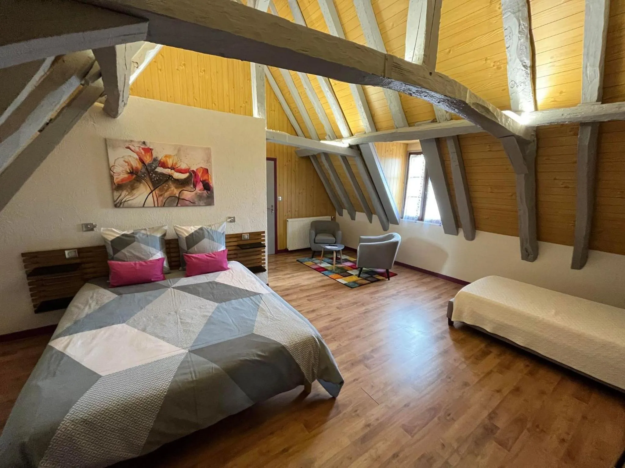 Bed in La Ferme de Laupilière