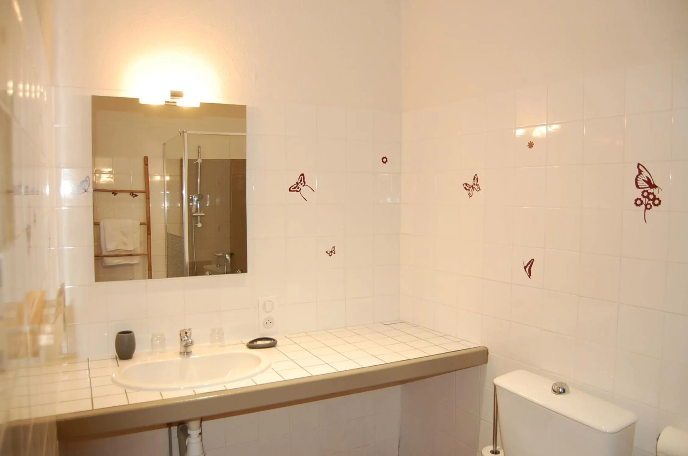 Toilet in La Ferme de Laupilière