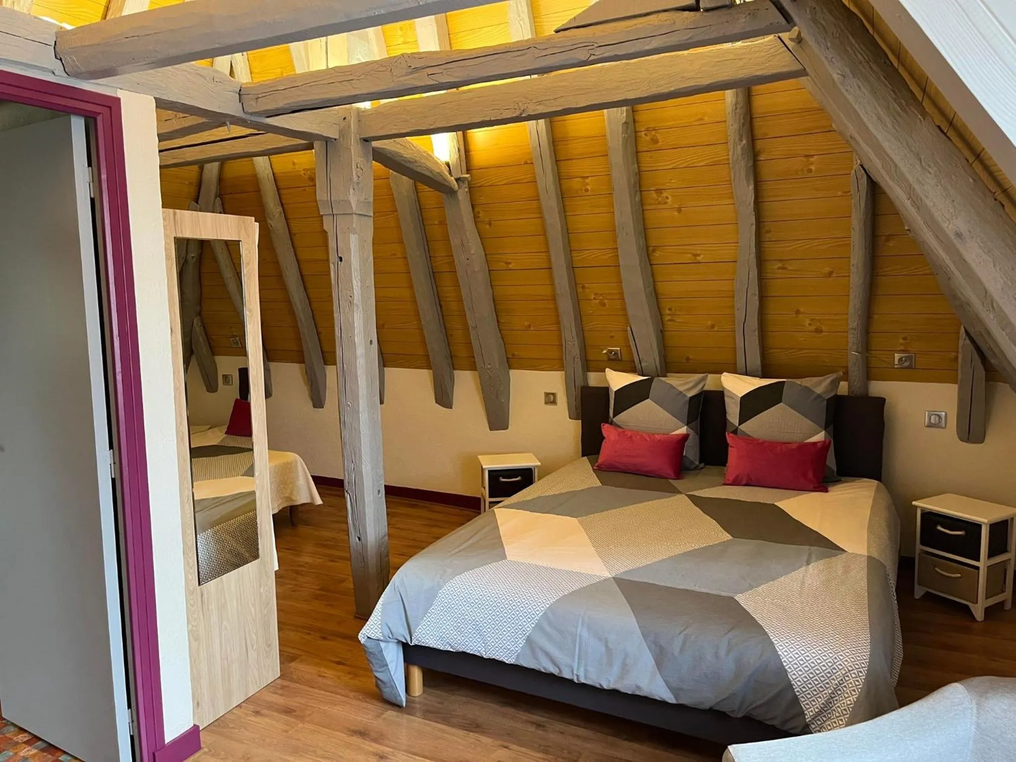 Bed in La Ferme de Laupilière