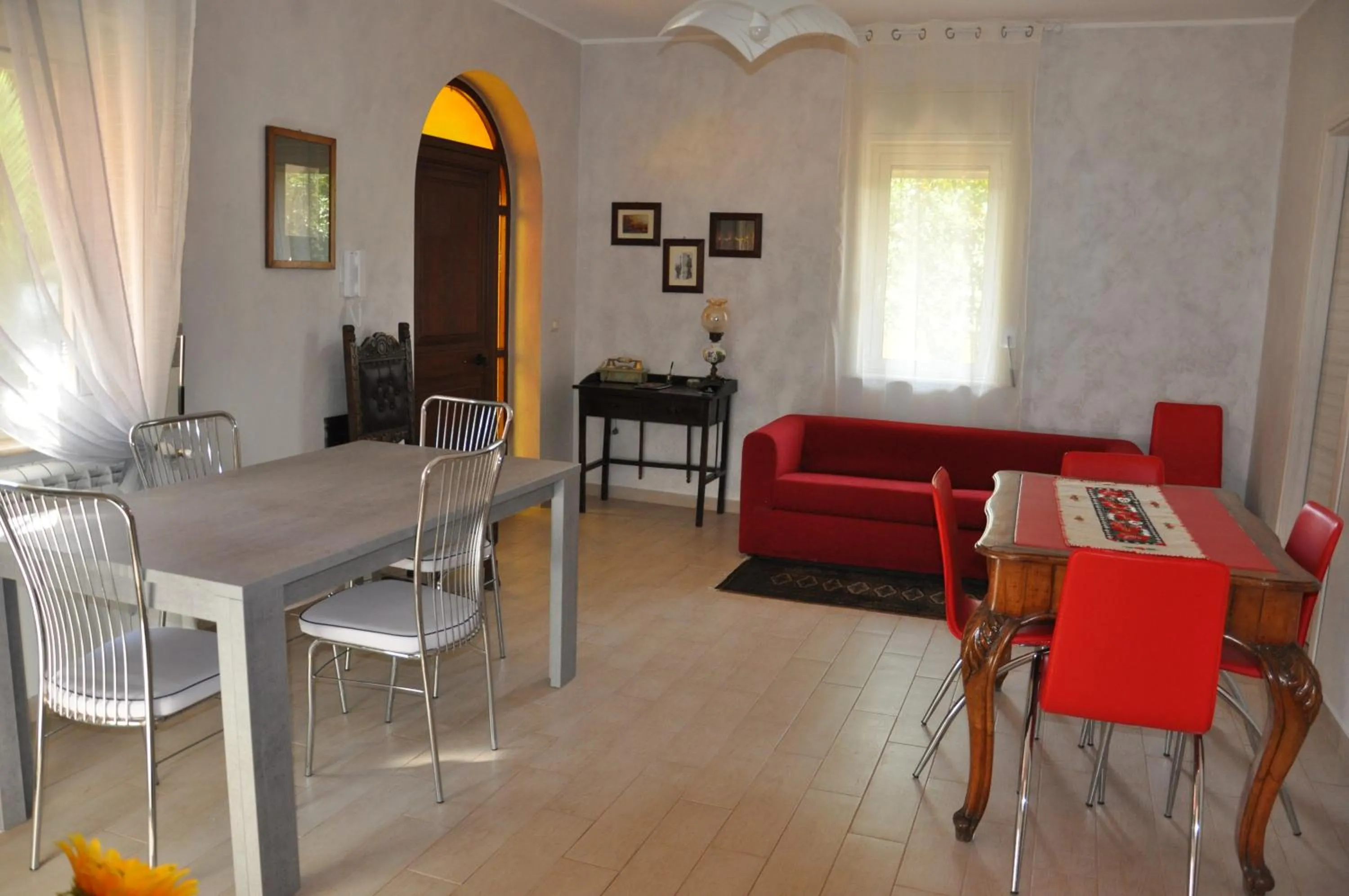 Seating area in Villa Rahal