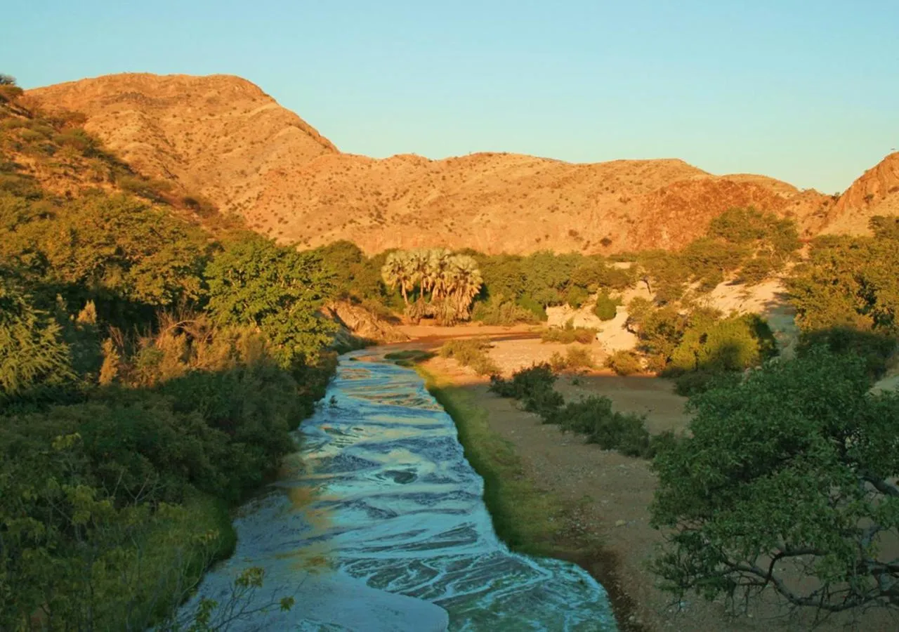 Natural landscape in Khowarib Lodge