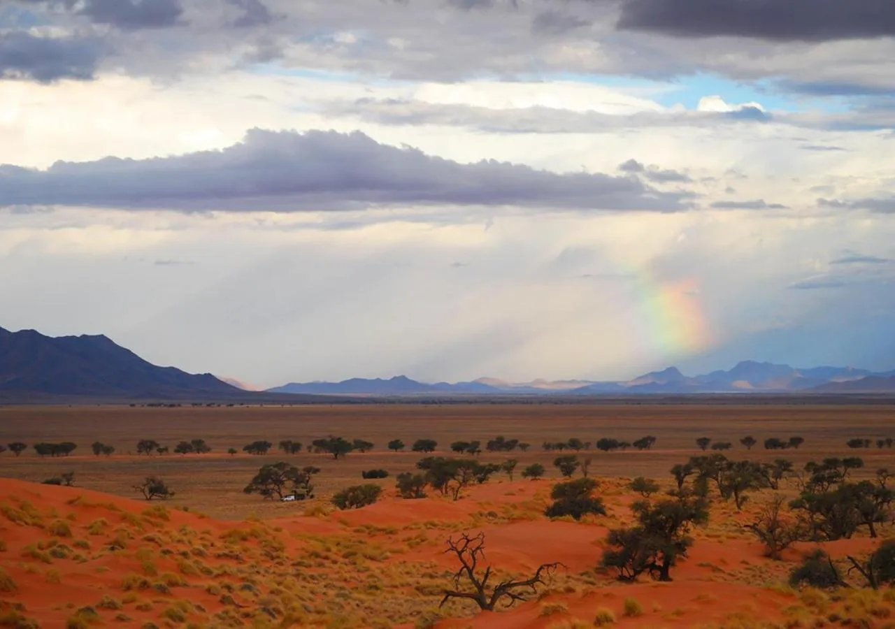 Natural landscape in Khowarib Lodge