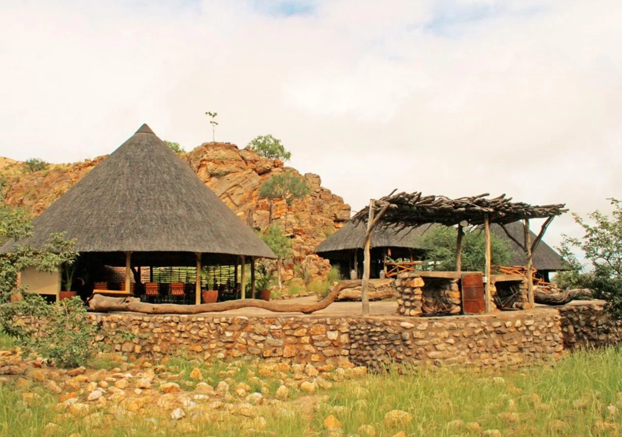 Property building in Khowarib Lodge