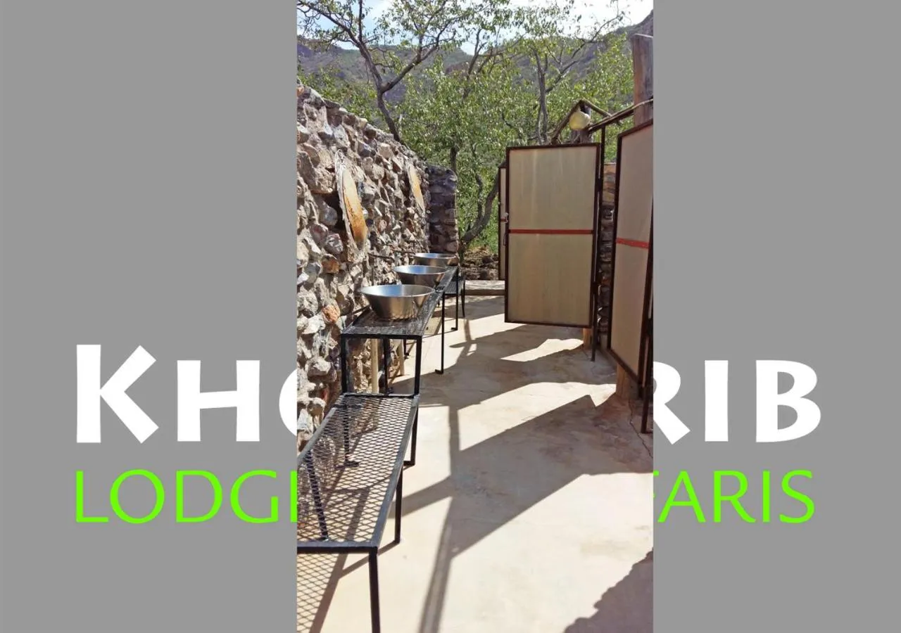 Property building in Khowarib Lodge