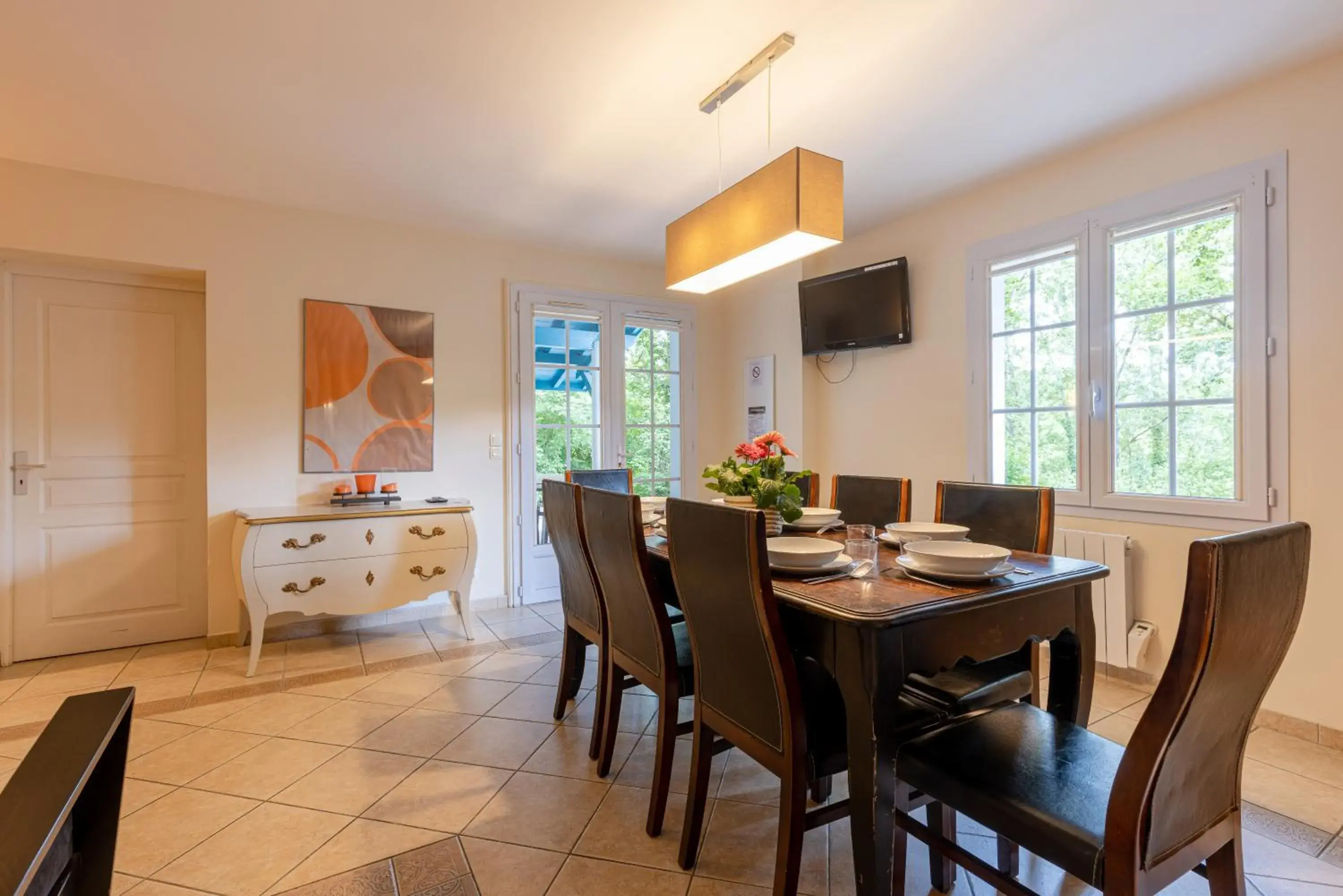 Living room in Les Collines Iduki Living room in Les Collines Iduki