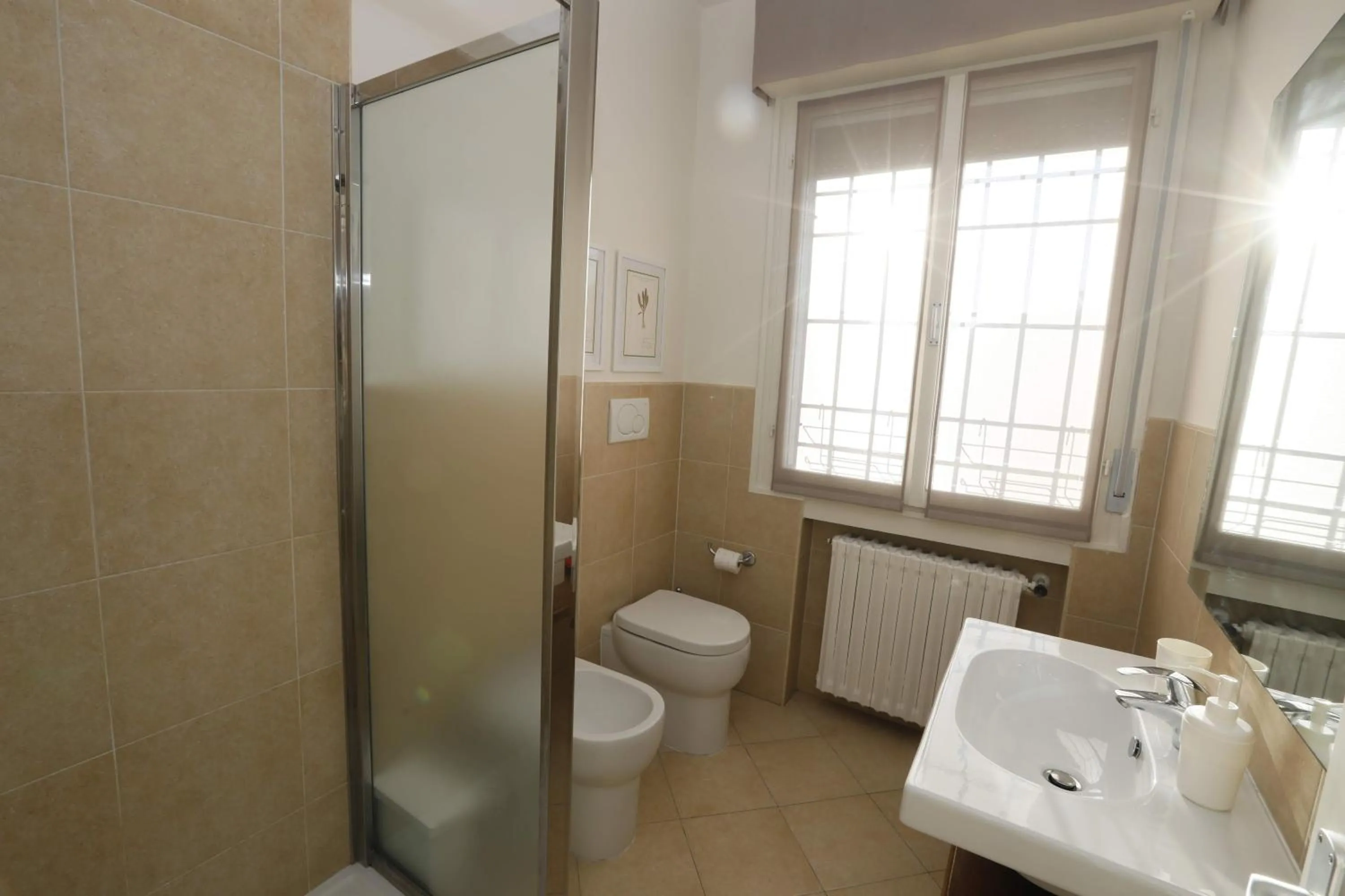 Shower in Pisacane61 B&B