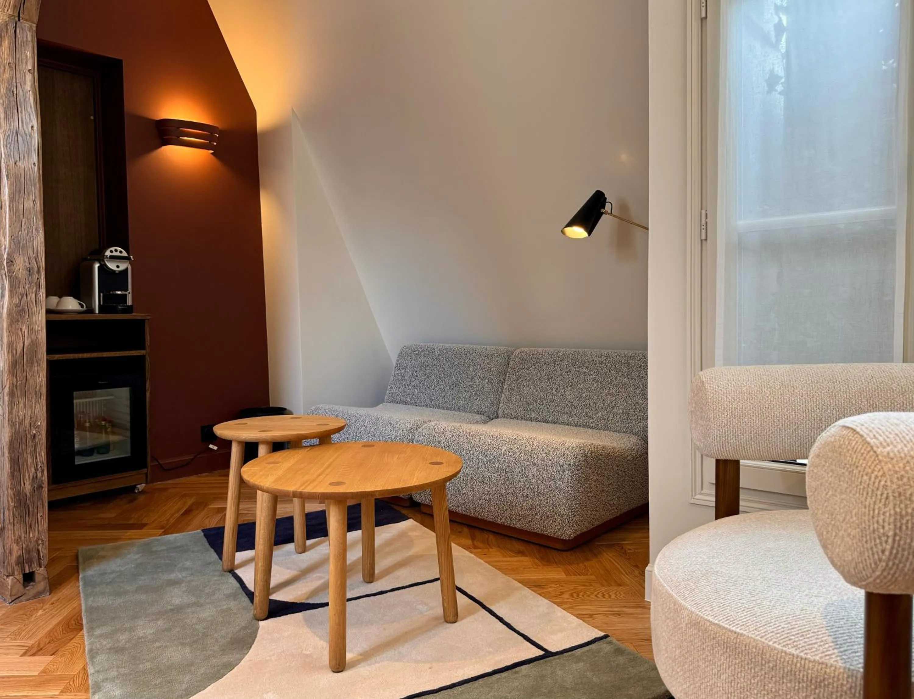 Living room in Hotel Abbatial Saint Germain