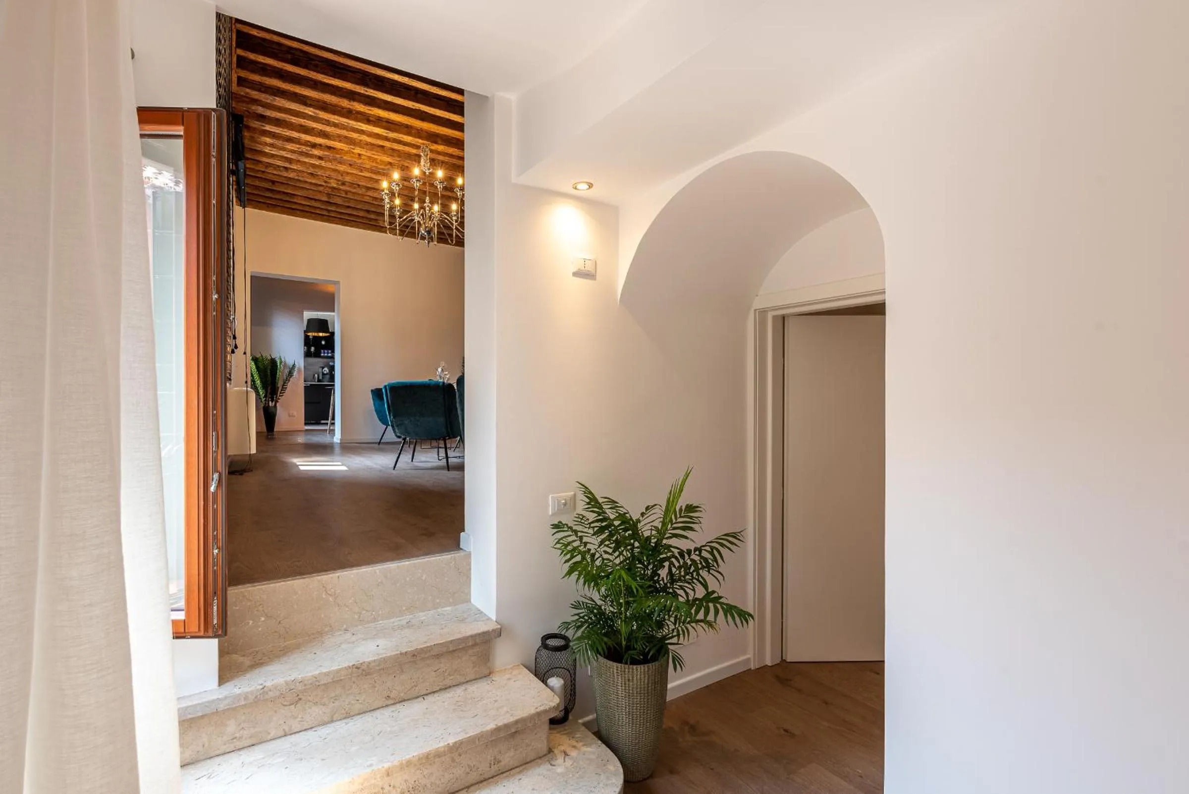 Lobby or reception in La Finestra sulle Beccarie