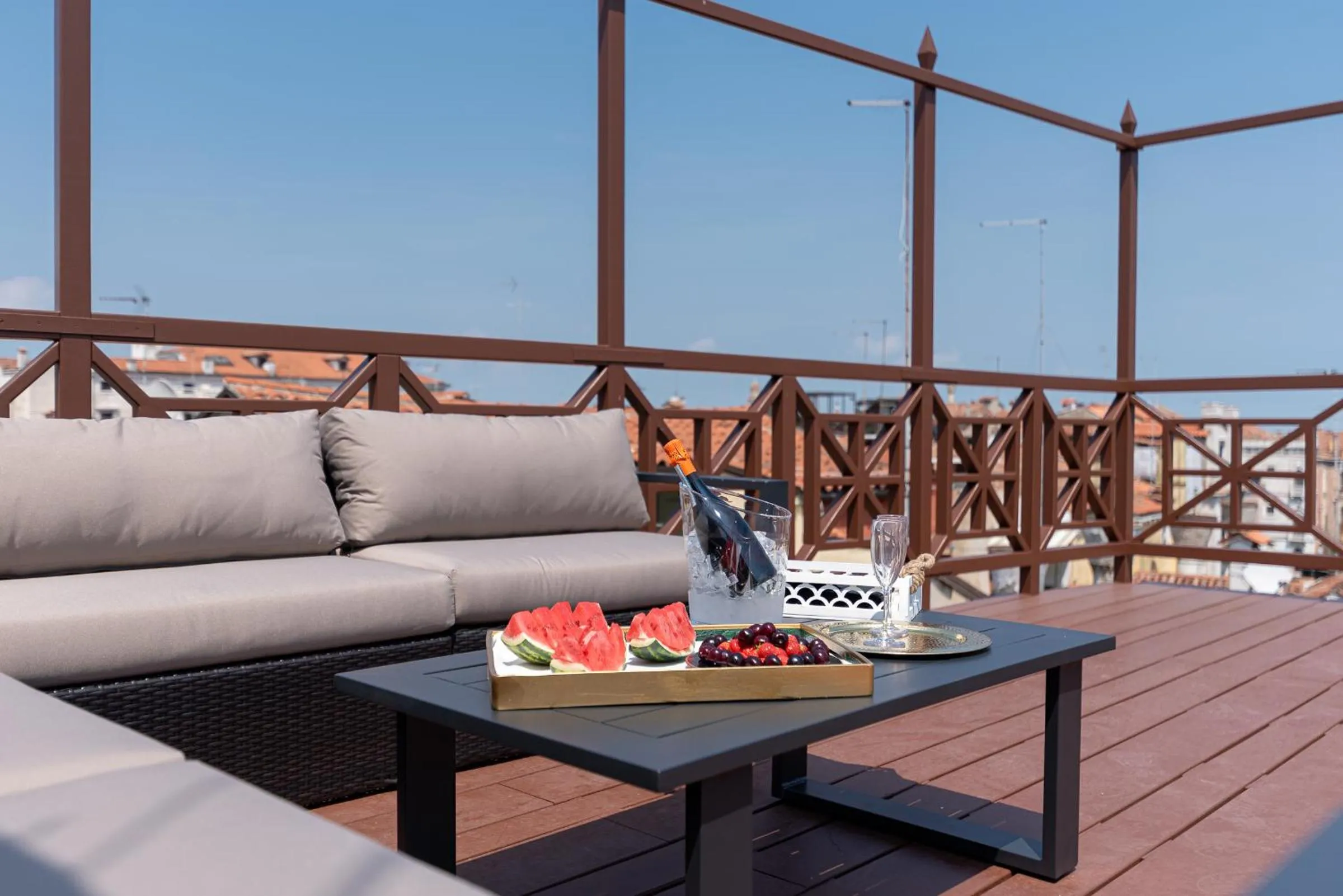 Balcony/Terrace in La Finestra sulle Beccarie