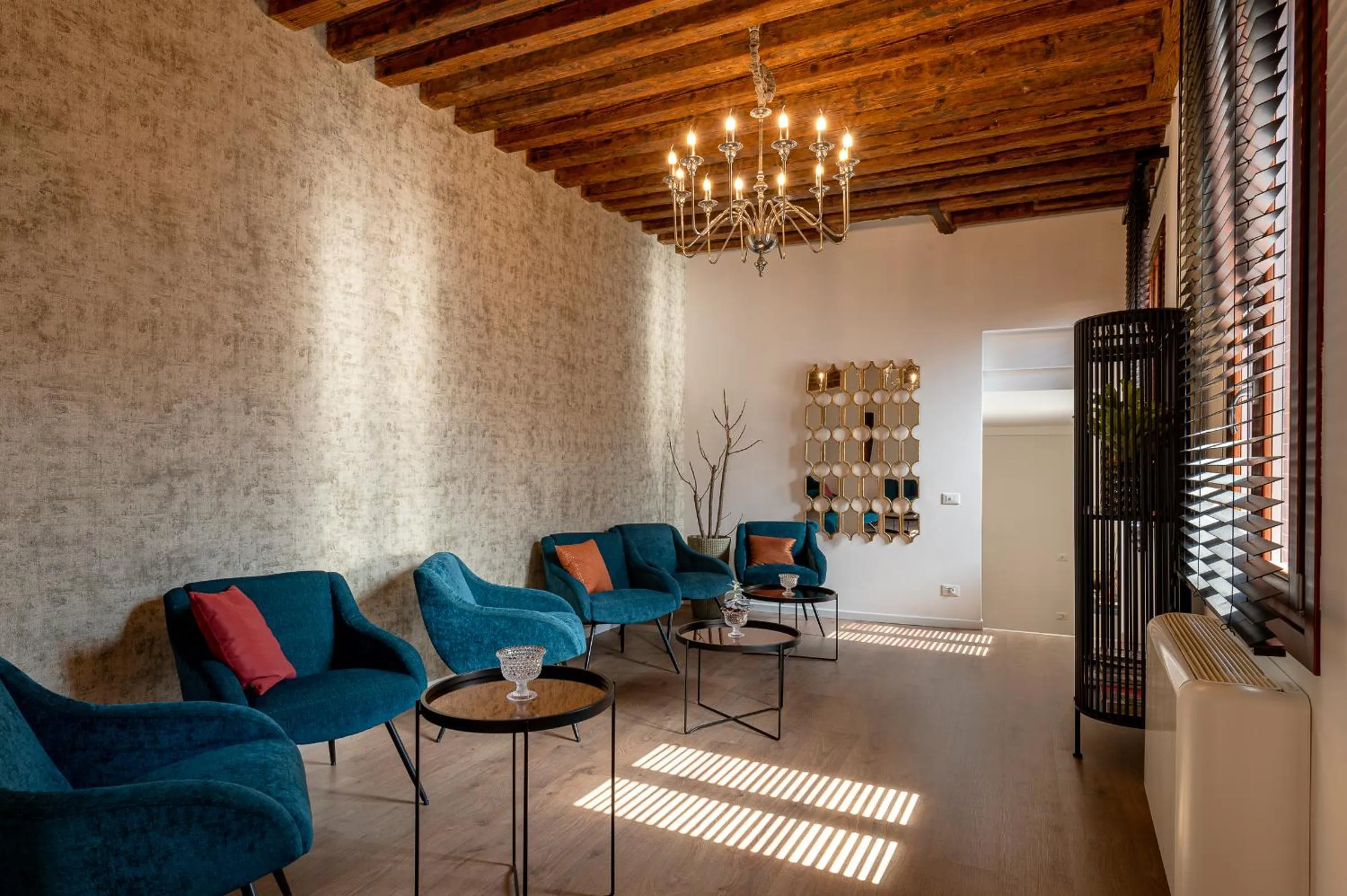 Living room in La Finestra sulle Beccarie