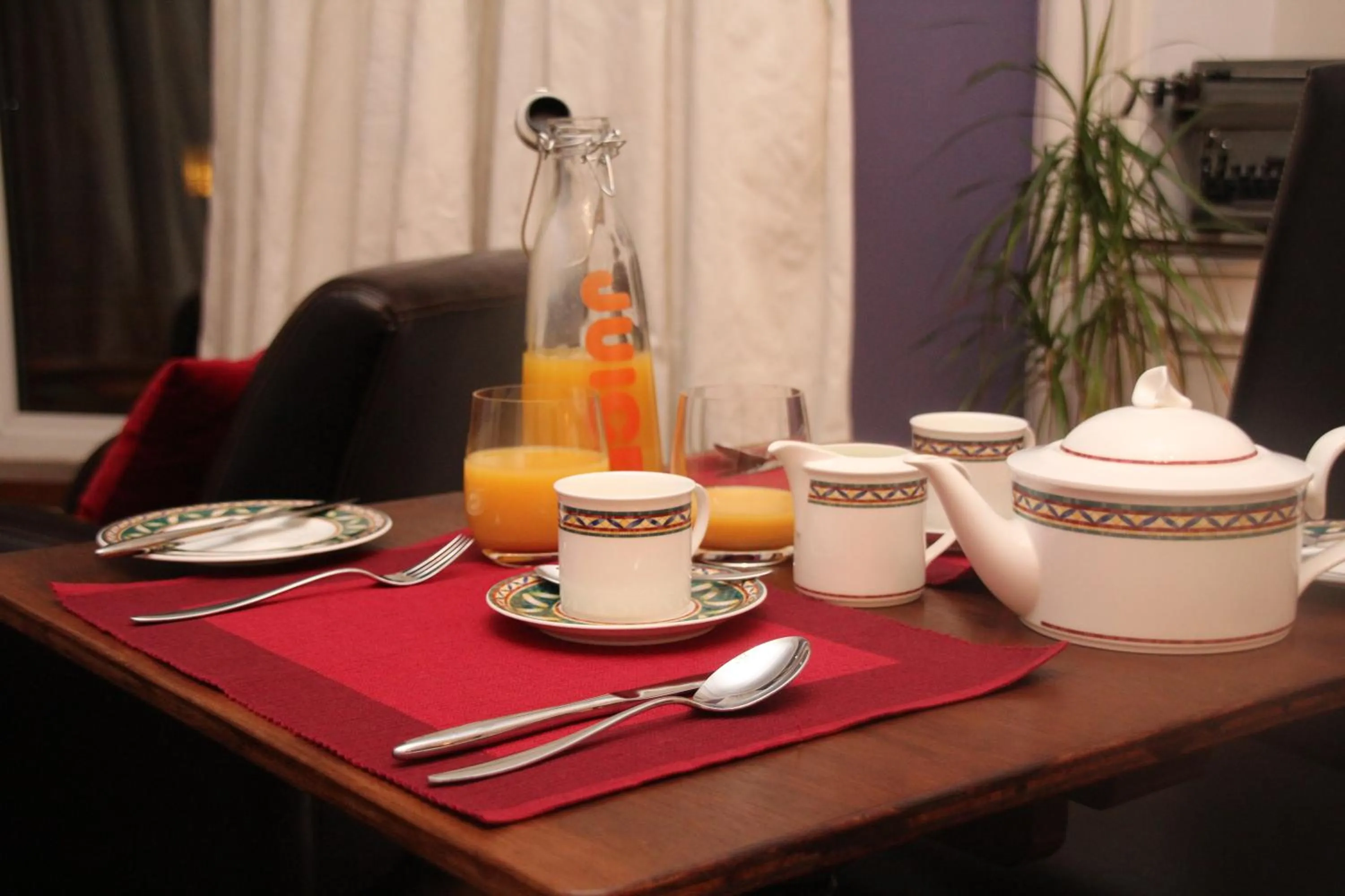 Continental breakfast in No 9 The Guest House Perth
