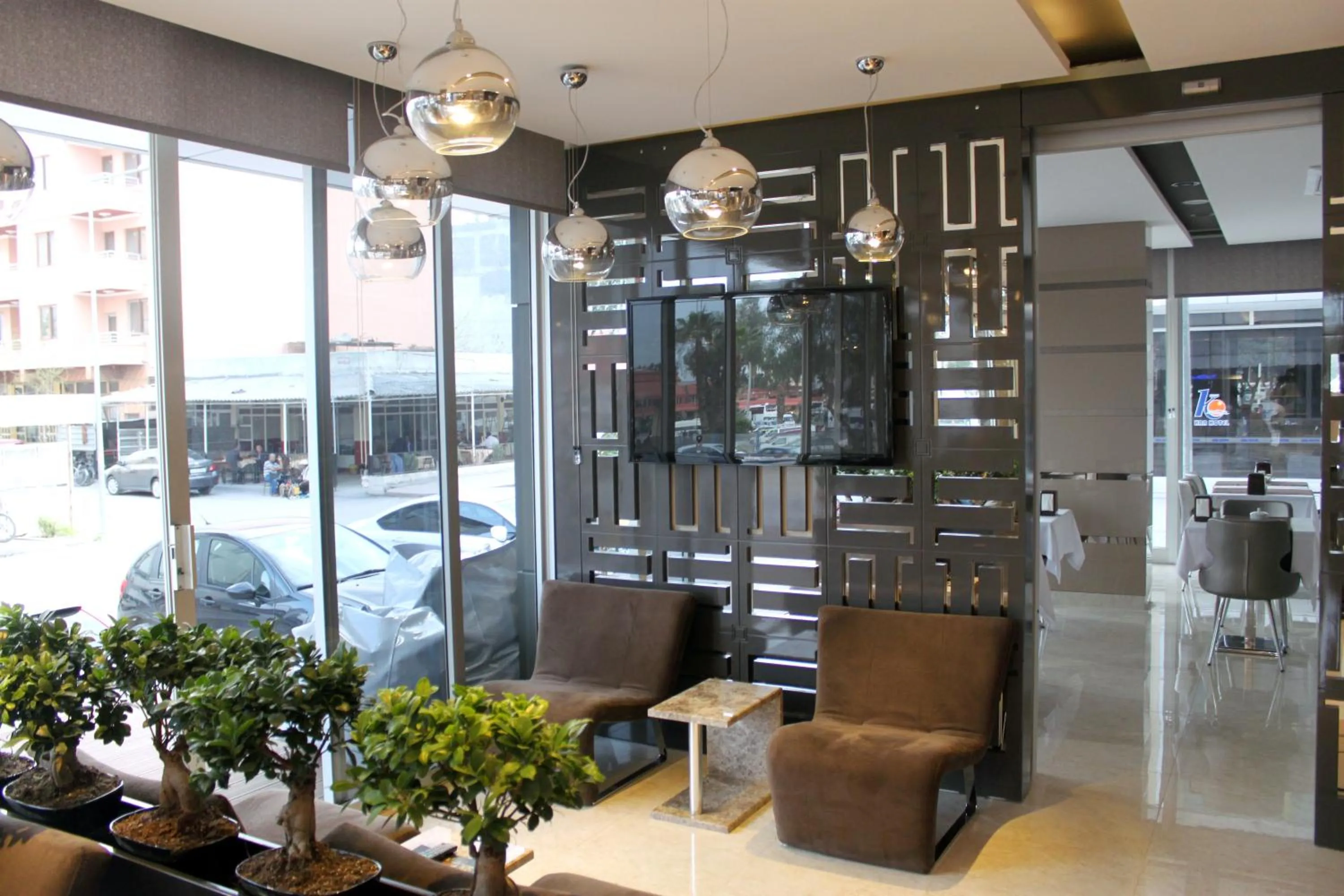 Seating area in Sultan Hotel