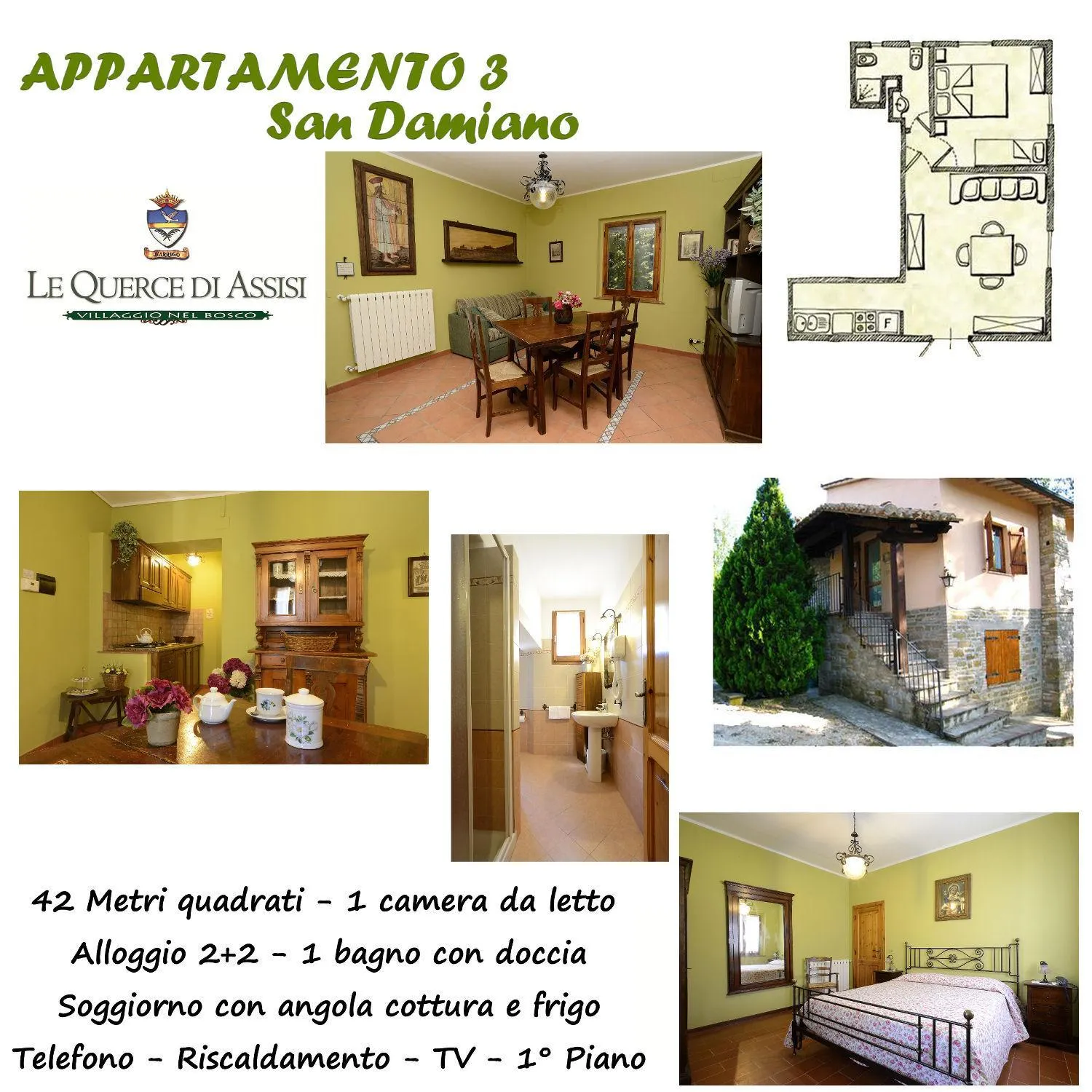 Agriturismo Le Querce di Assisi