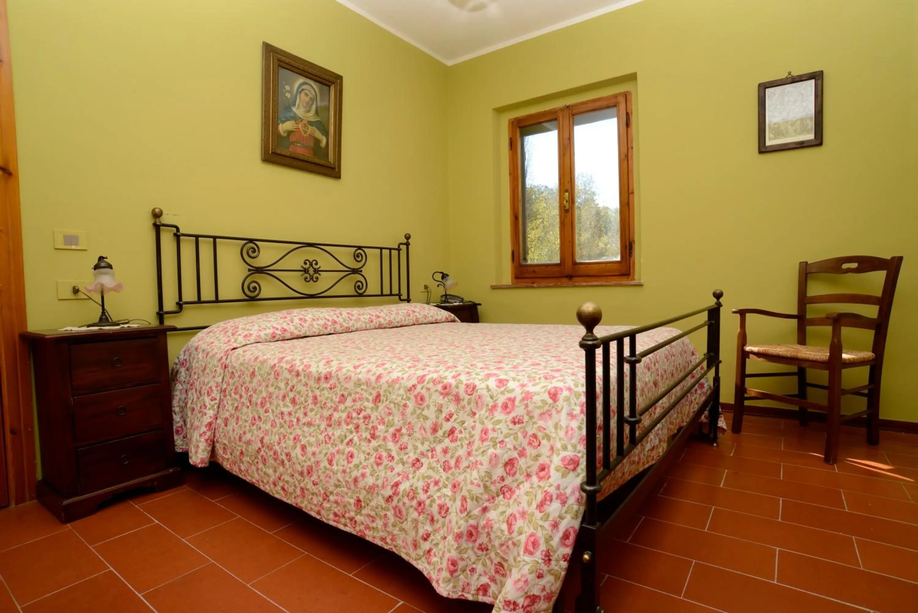 Bed in Agriturismo Le Querce di Assisi