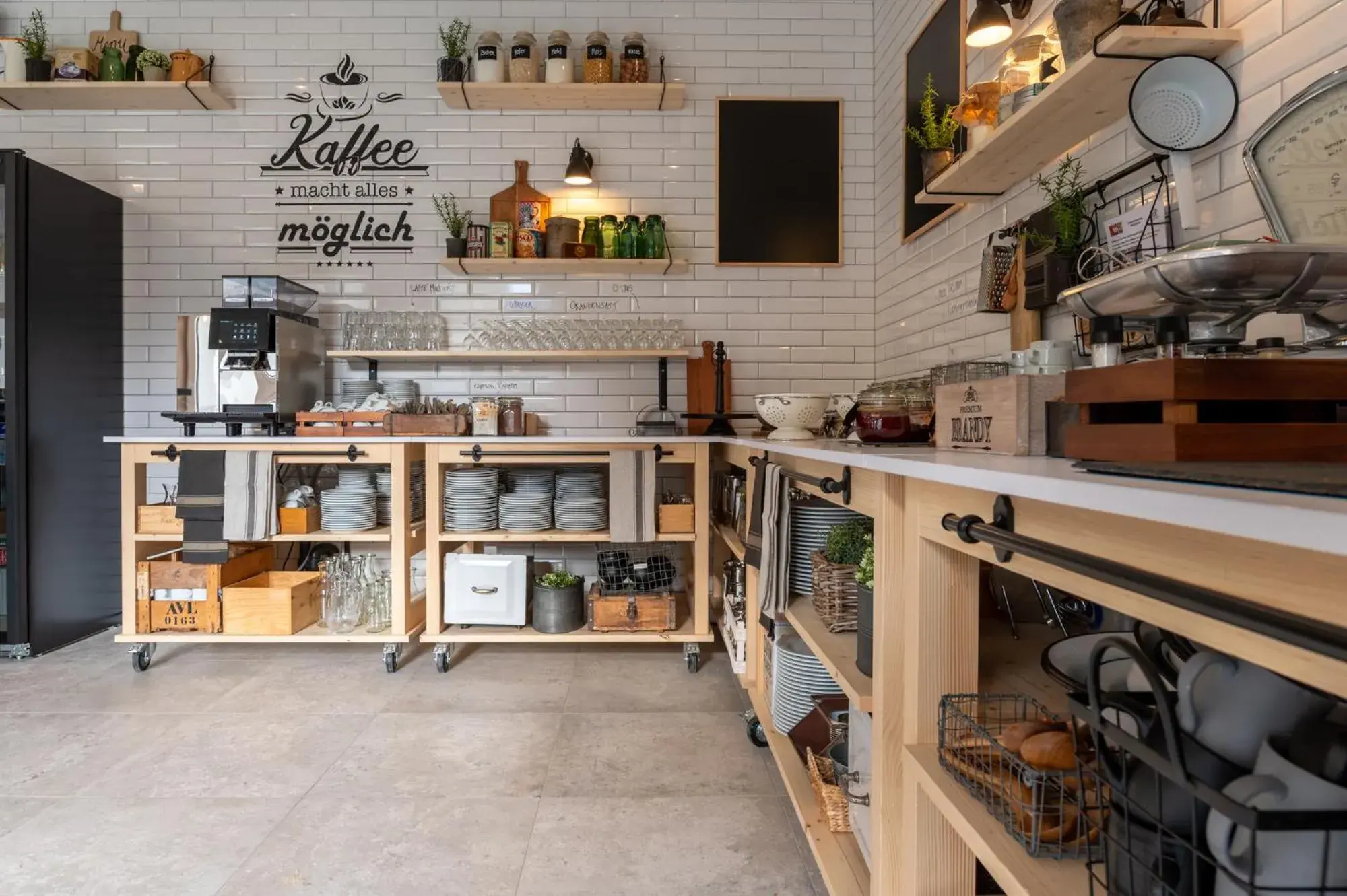 Buffet breakfast in Emma's B&B - Self Check-in Hotel Buffet breakfast in Emma's B&B - Self Check-in Hotel