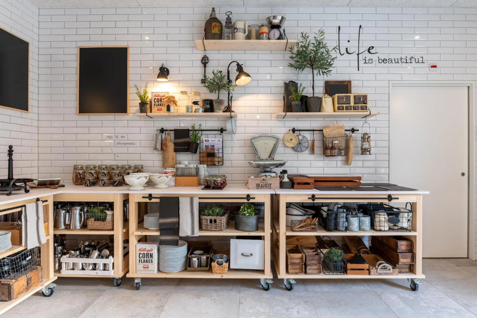 Buffet breakfast in Emma's B&B - Self Check-in Hotel