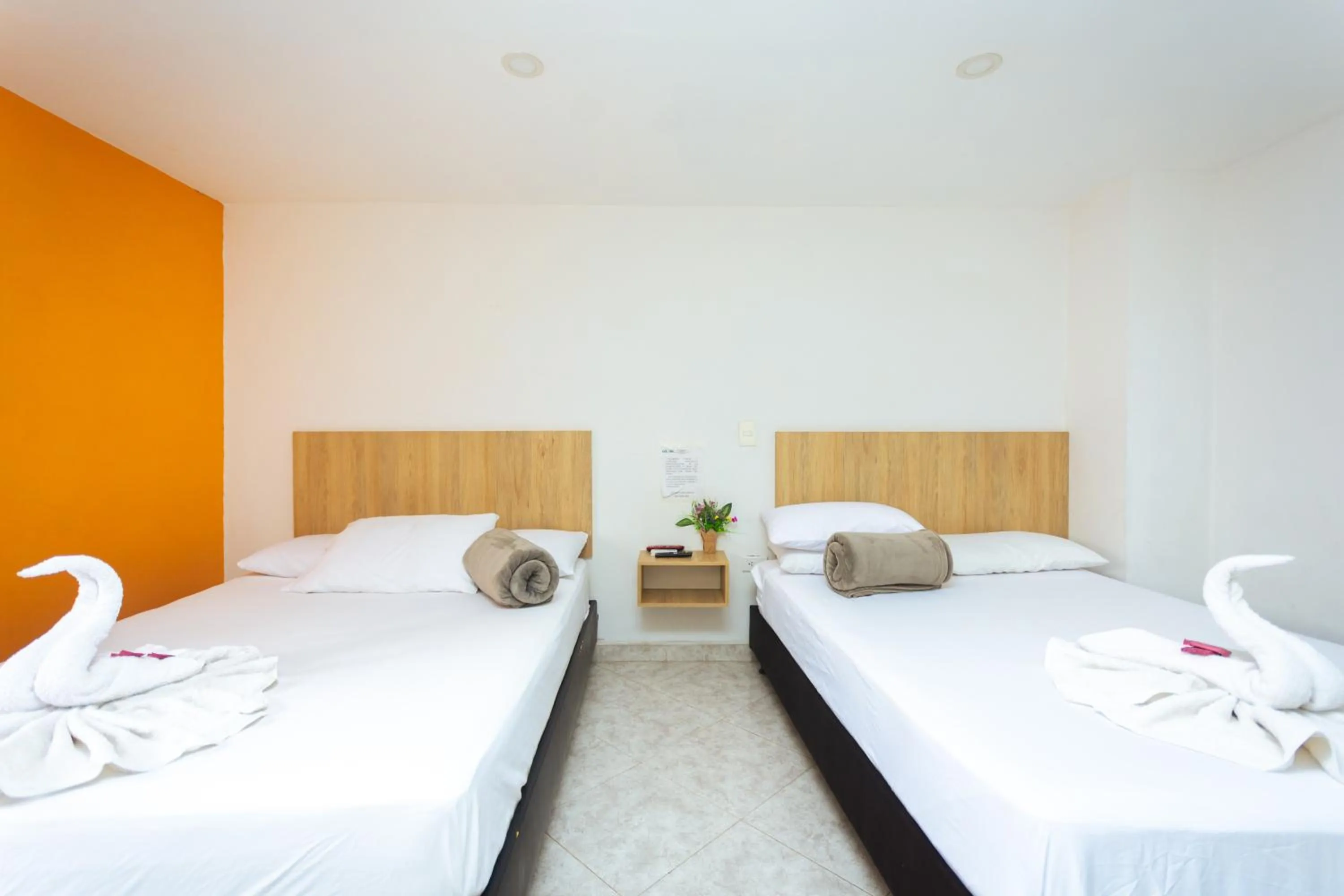 Bed in Hotel Colores Boutique