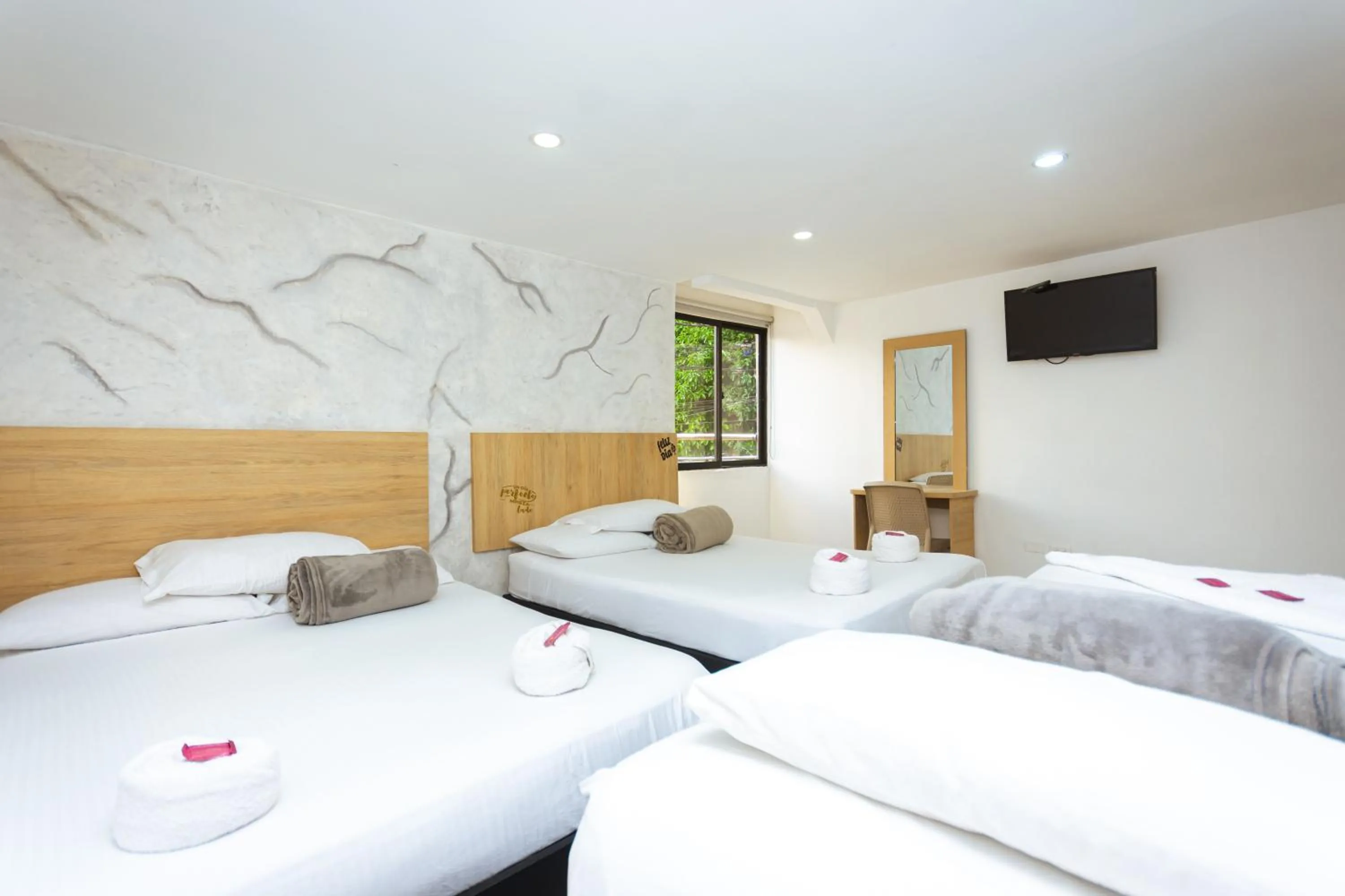 Bed in Hotel Colores Boutique