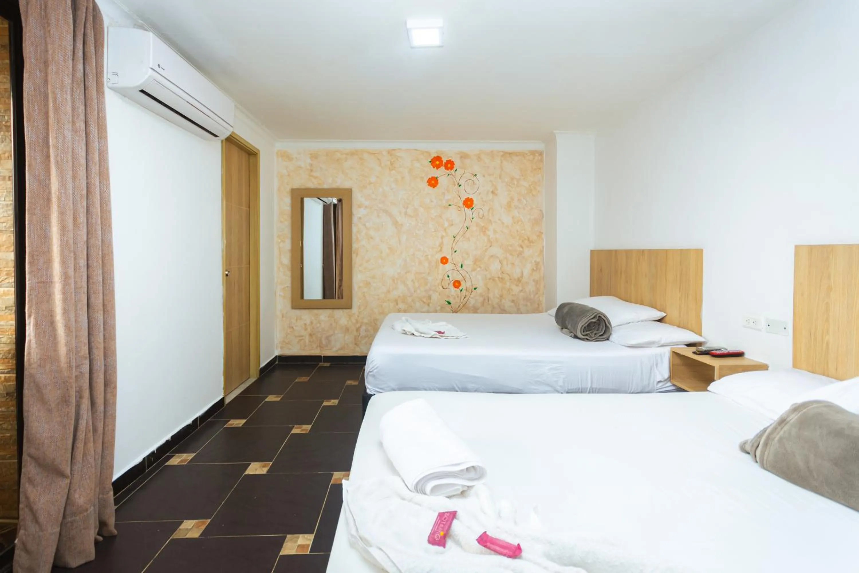 Bed in Hotel Colores Boutique