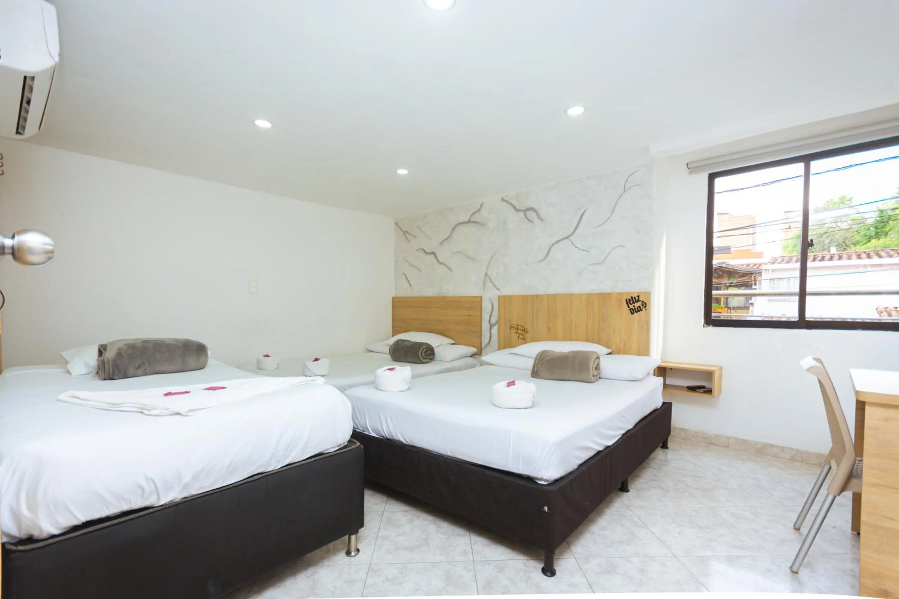 Bed in Hotel Colores Boutique