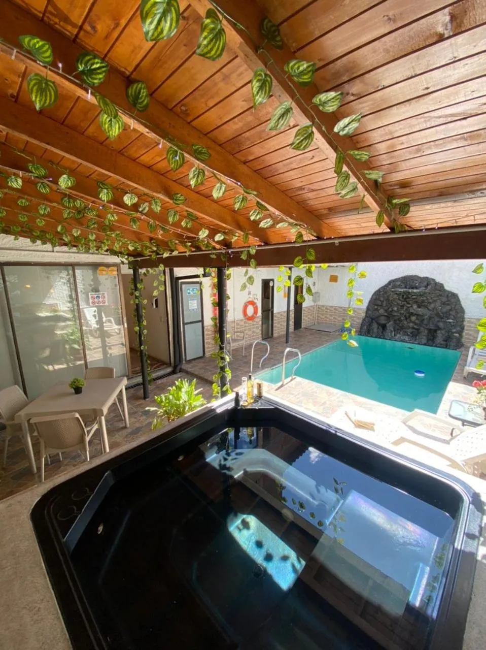 Patio in Hotel Colores Boutique