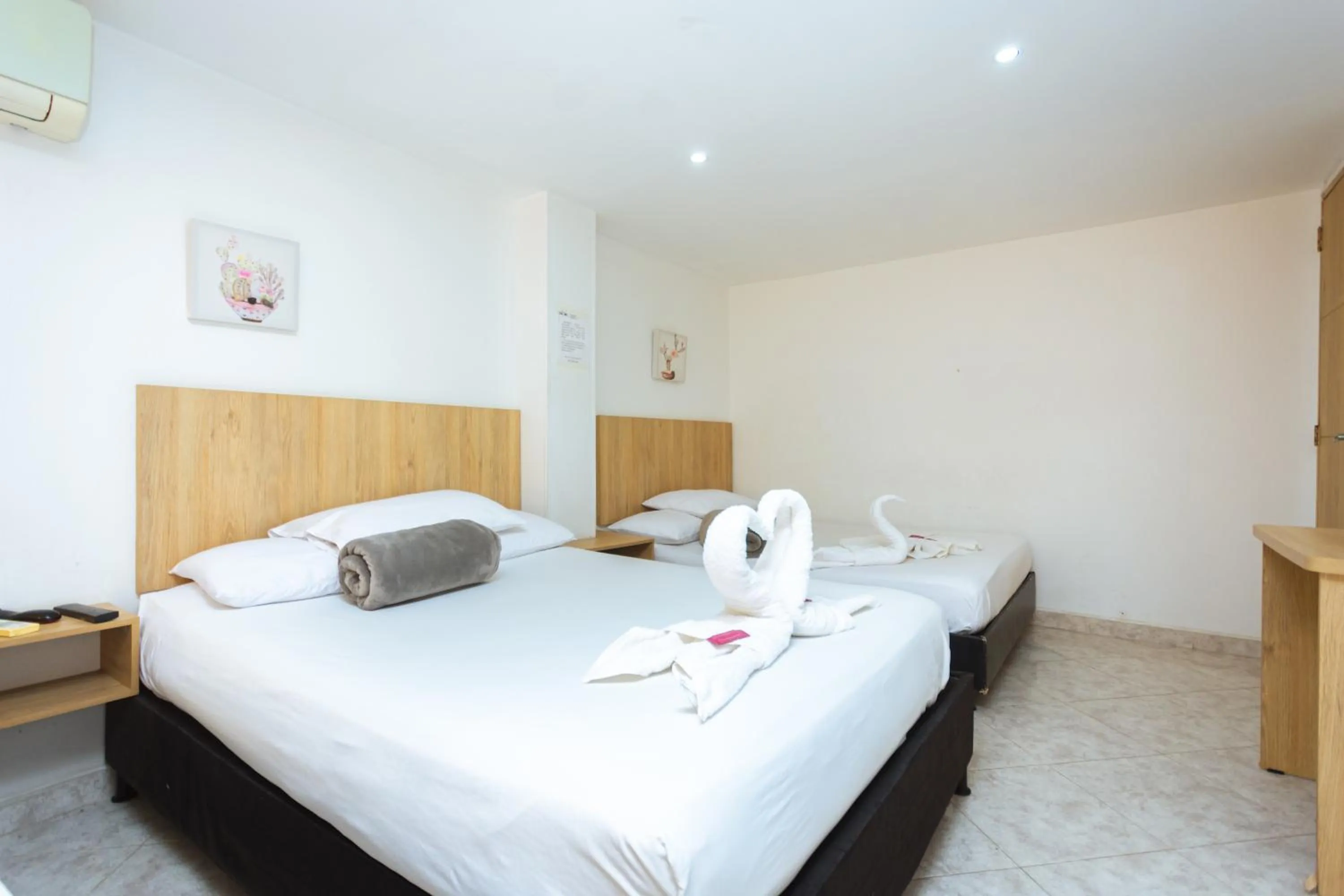 Bed in Hotel Colores Boutique